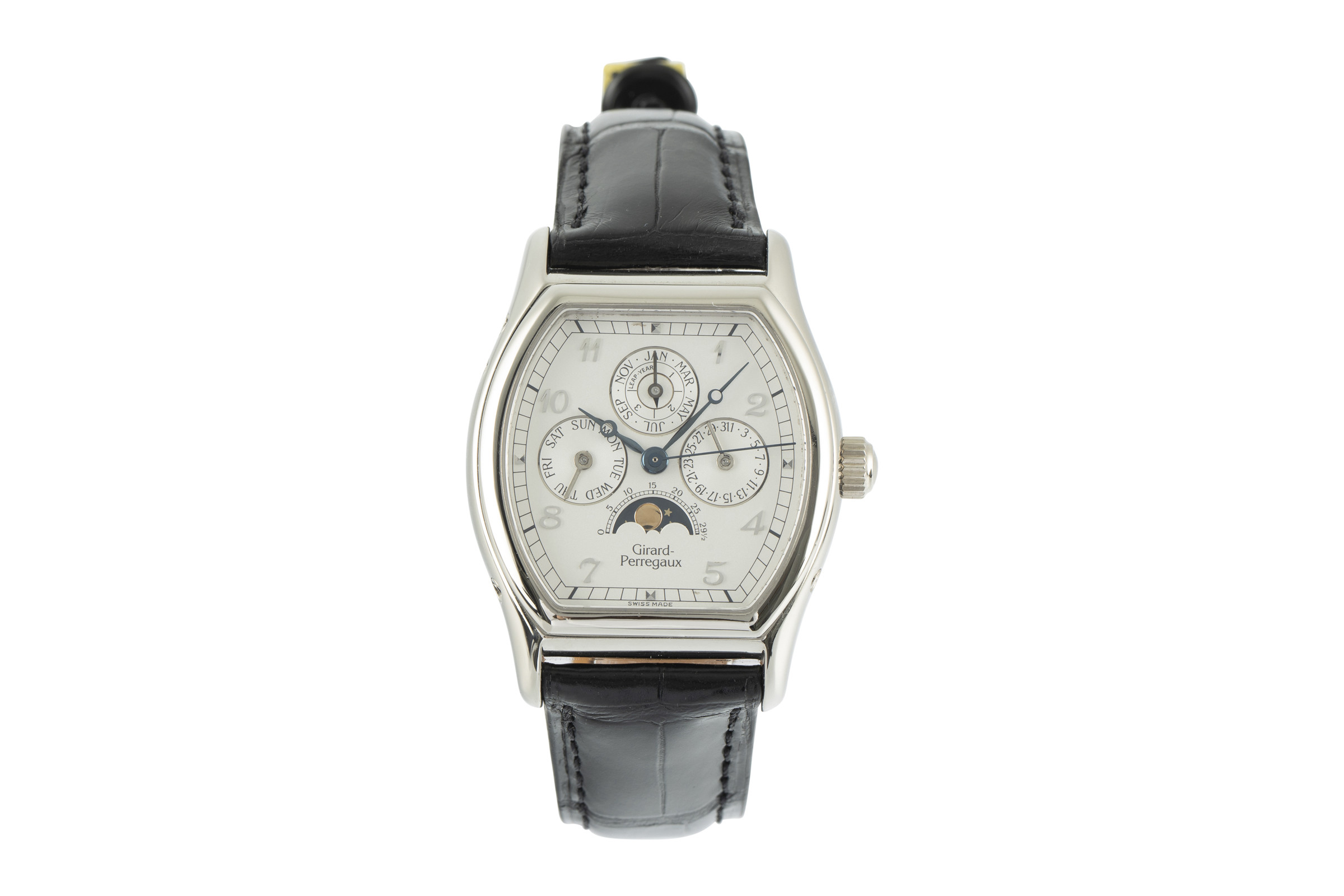 Girard Perregaux Richeville 18 ct white gold automatic Kal. 2290L Ref. 2740