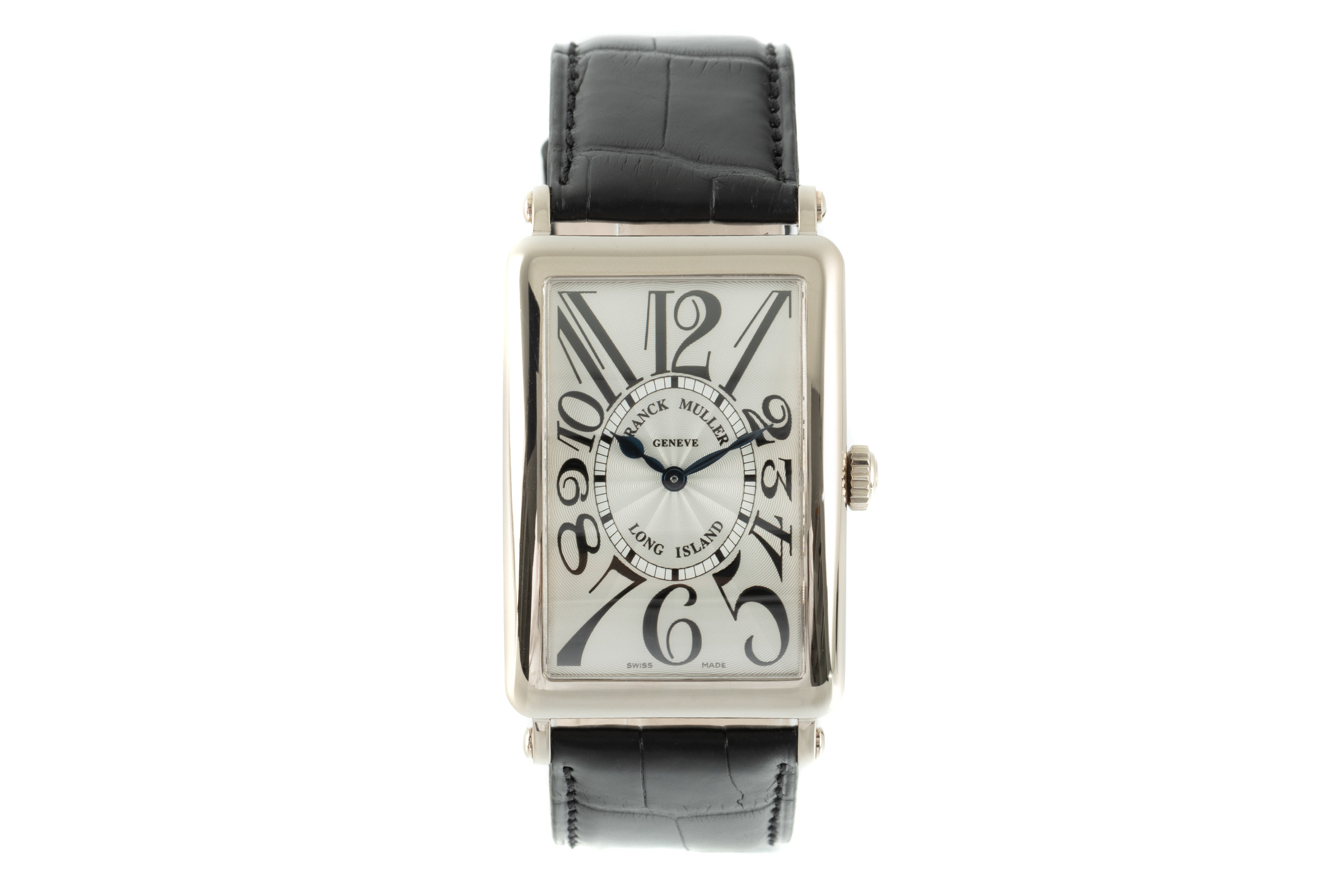 Franck Muller Long Island 18 ct white gold quartz Kal. 032 Ref. 1000 QZ