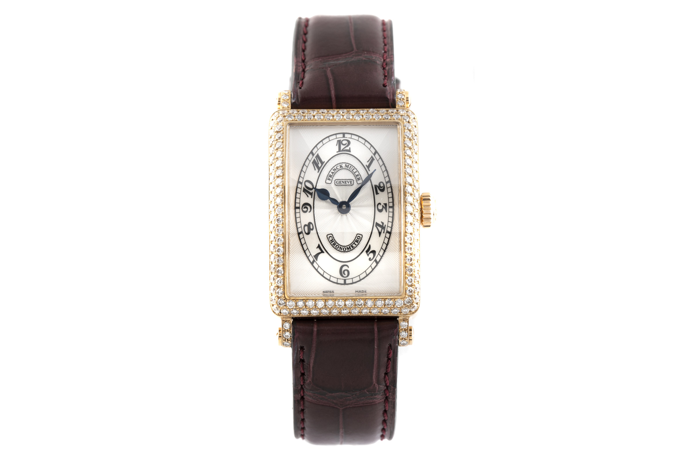 Franck Muller Long Island 18 ct gold quartz Ref. 902QZD
