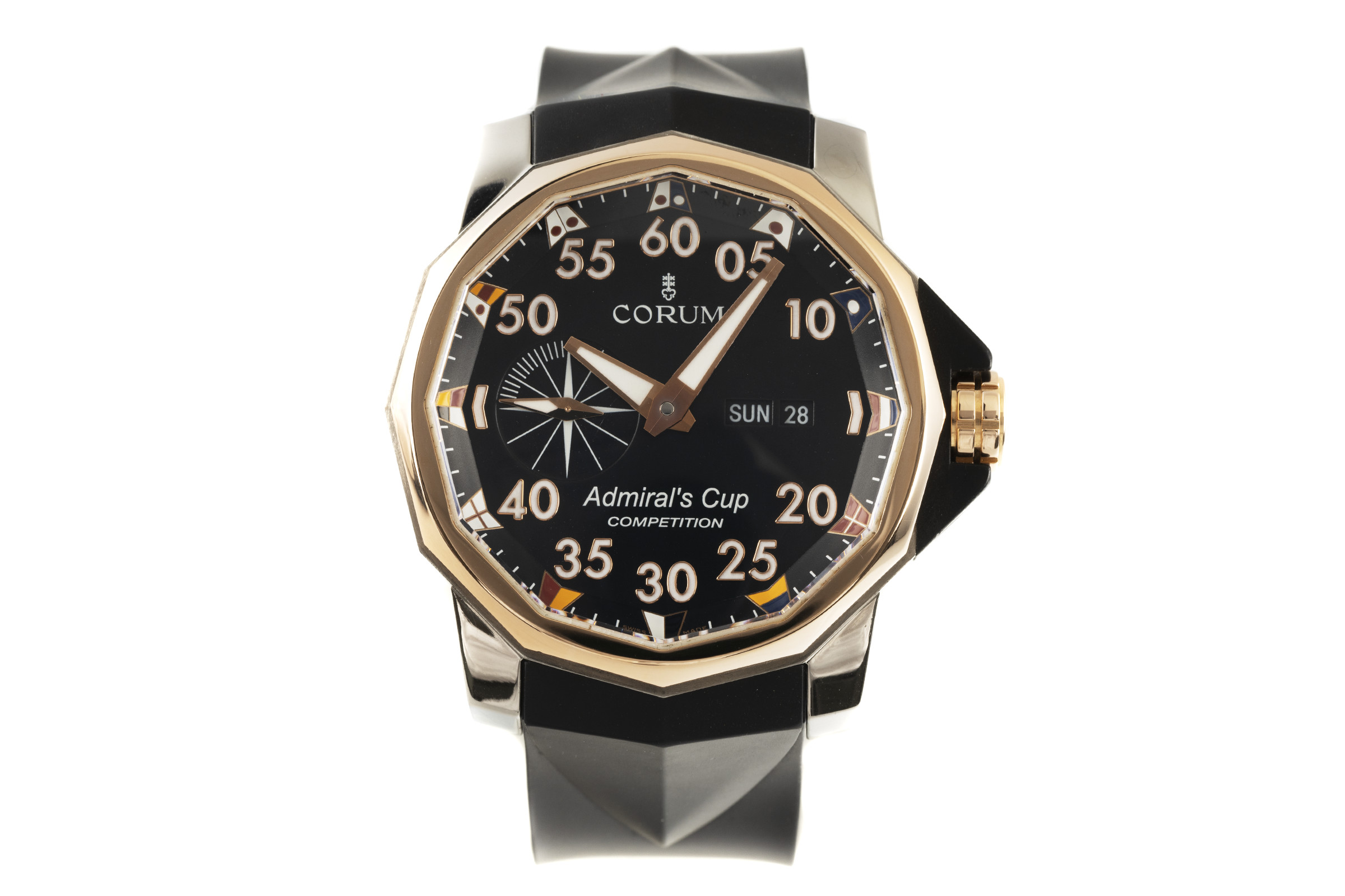 Corum Admirals Cup titanium / gold automatic Ref. 01.0002