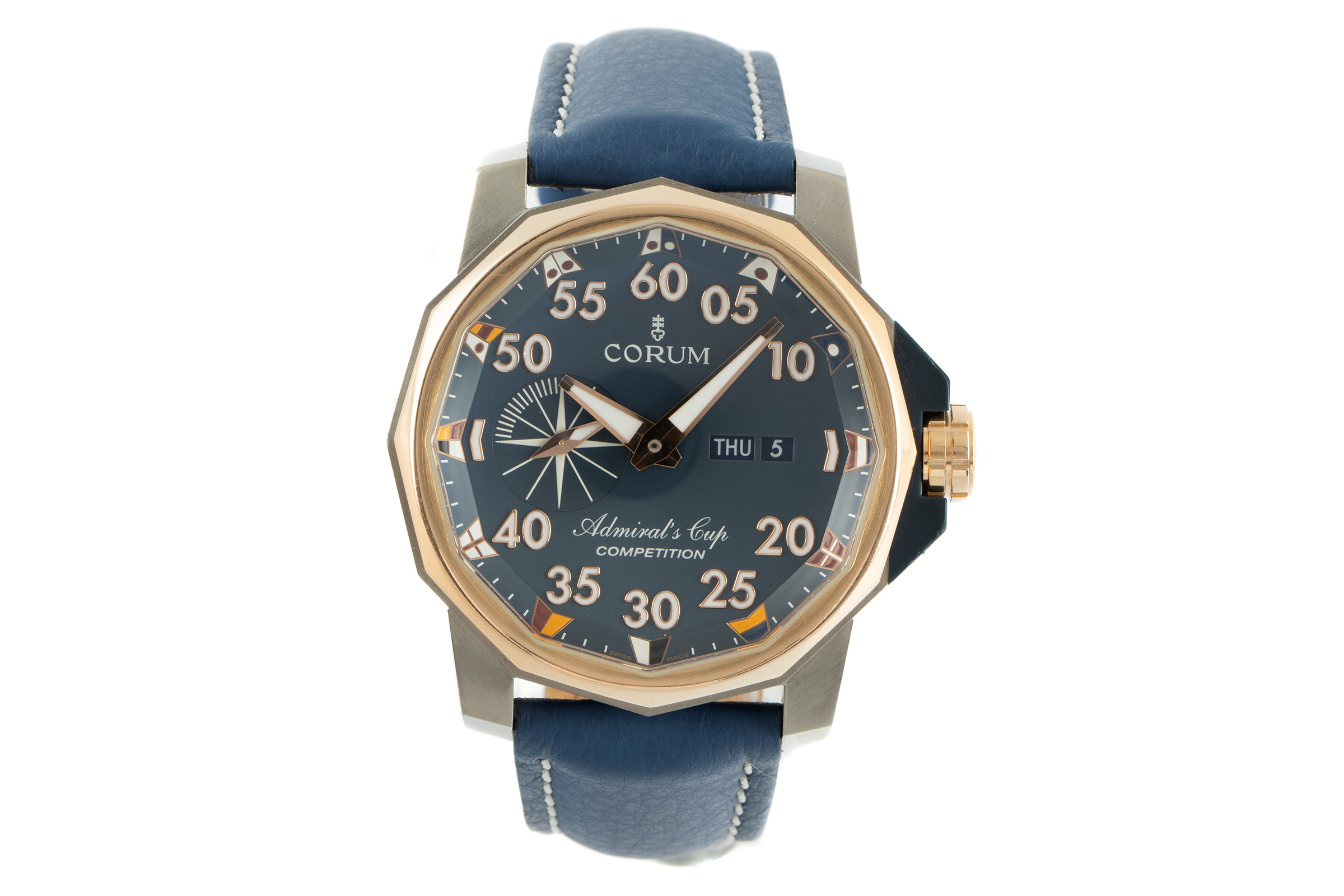 Corum Admirals Cup titanium / gold automatic Ref. 947.933.05