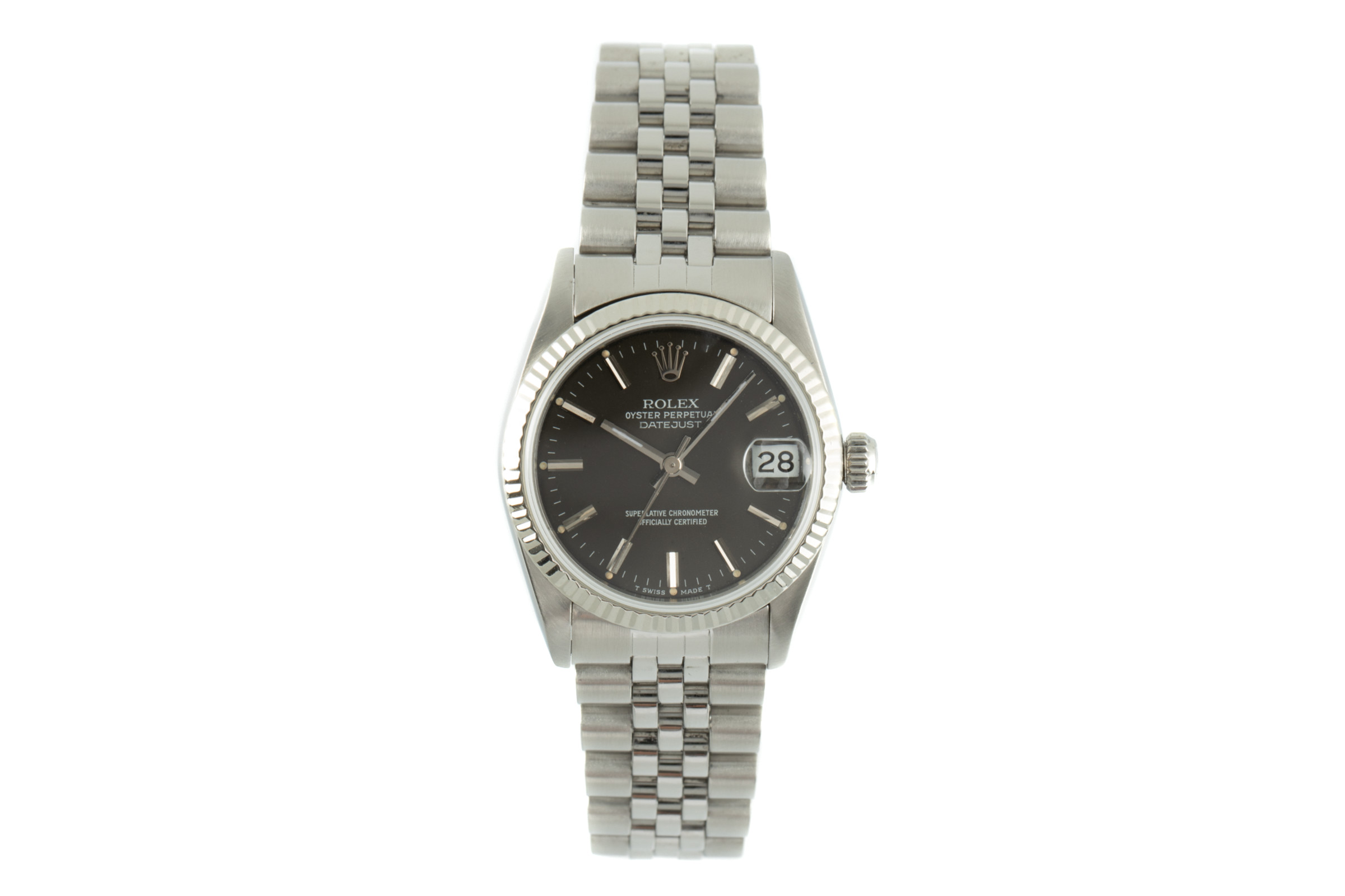 Rolex Datejust steel / white gold automatic Kal. 2135 Ref. 68240