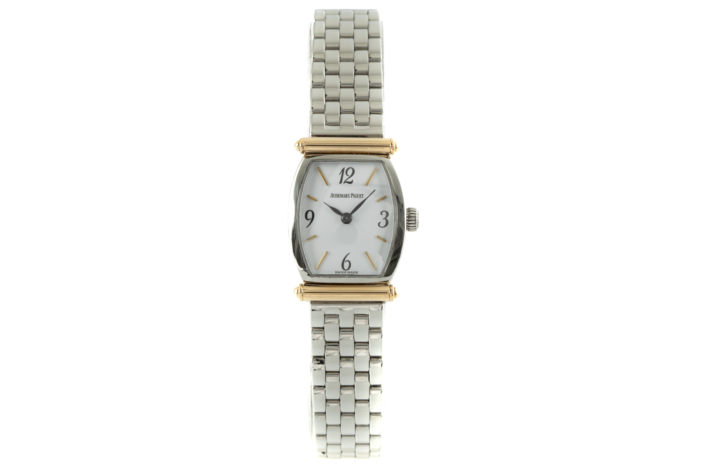Audemars Piguet Carnegie steel / gold quartz Kal. 2508 Ref. 14943SA.OO.1032ST.01