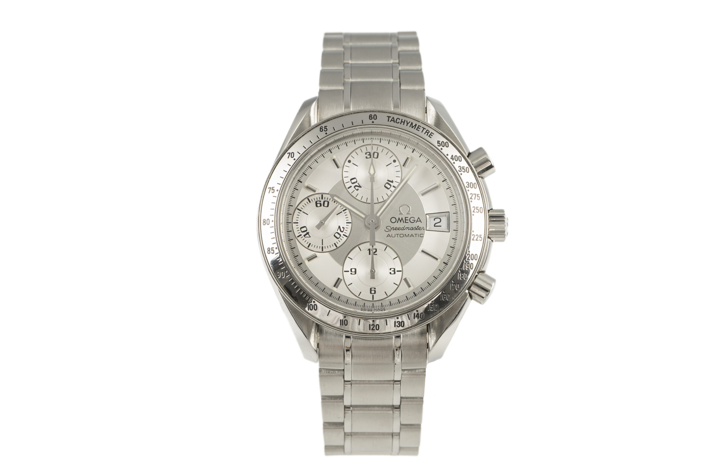 Omega Speedmaster Date chronograph steel automatic Kal. 1152 Ref. 3511.20, 175.0083