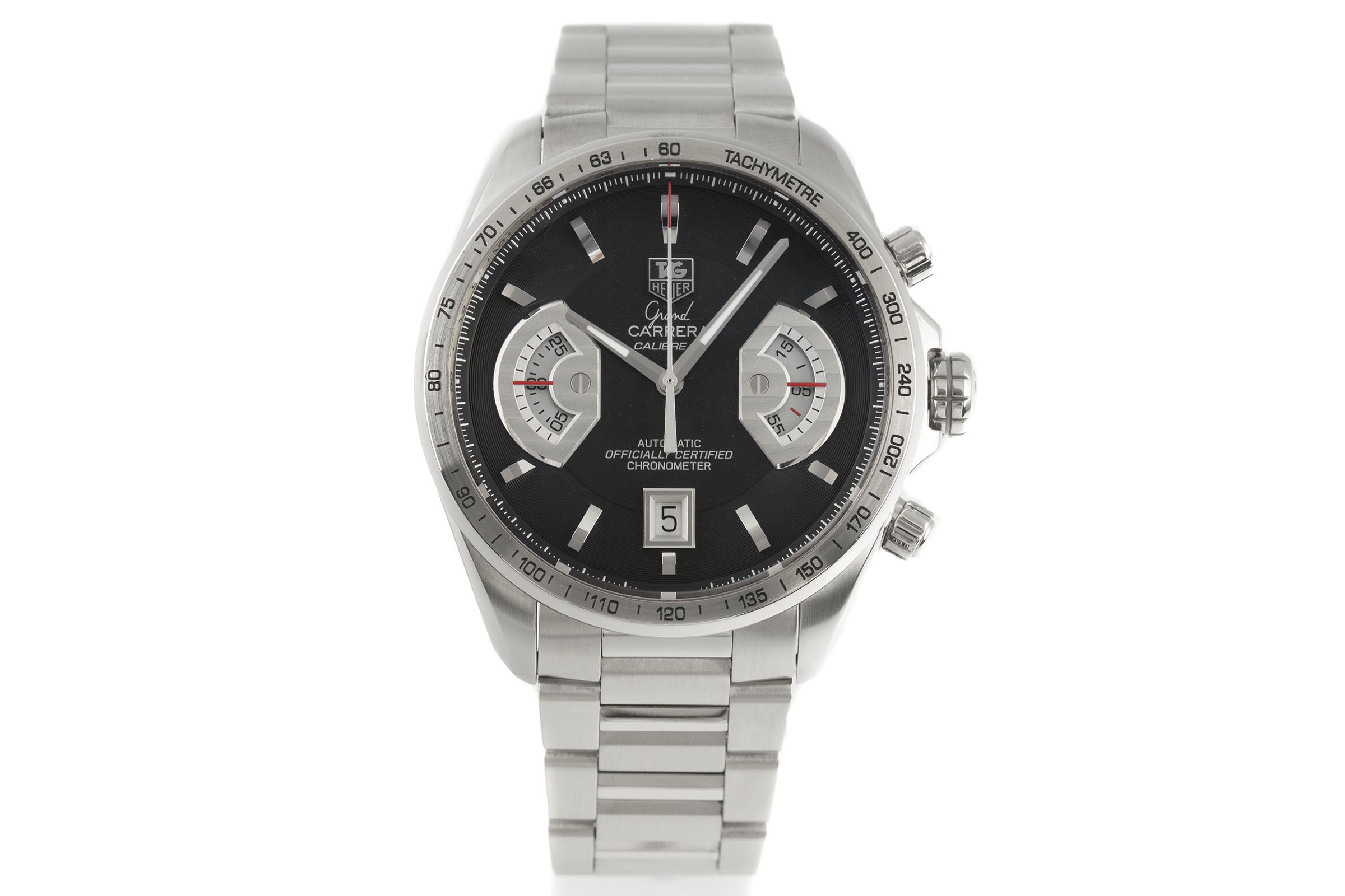Tag Heuer Carrera chronograph steel automatic Kal. 17 Ref. CAV511A