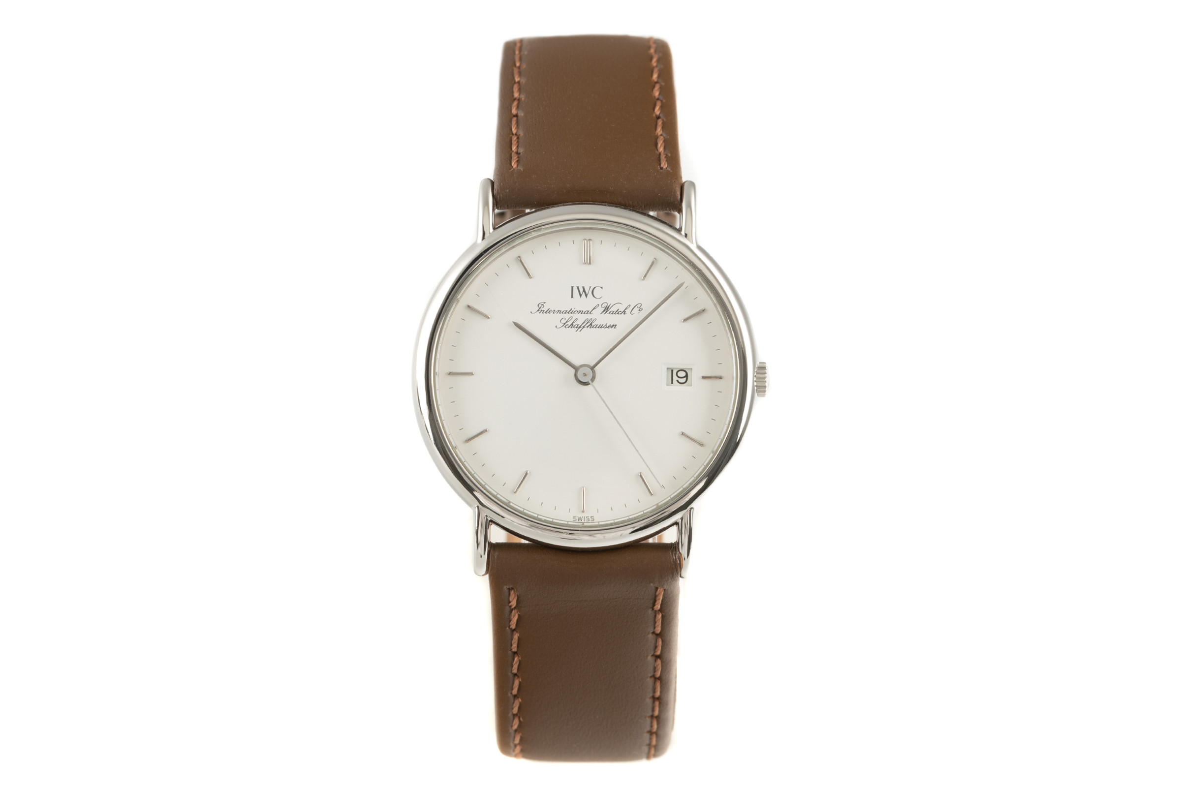 IWC Portofino steel quartz Kal. 2210 Ref. 3331