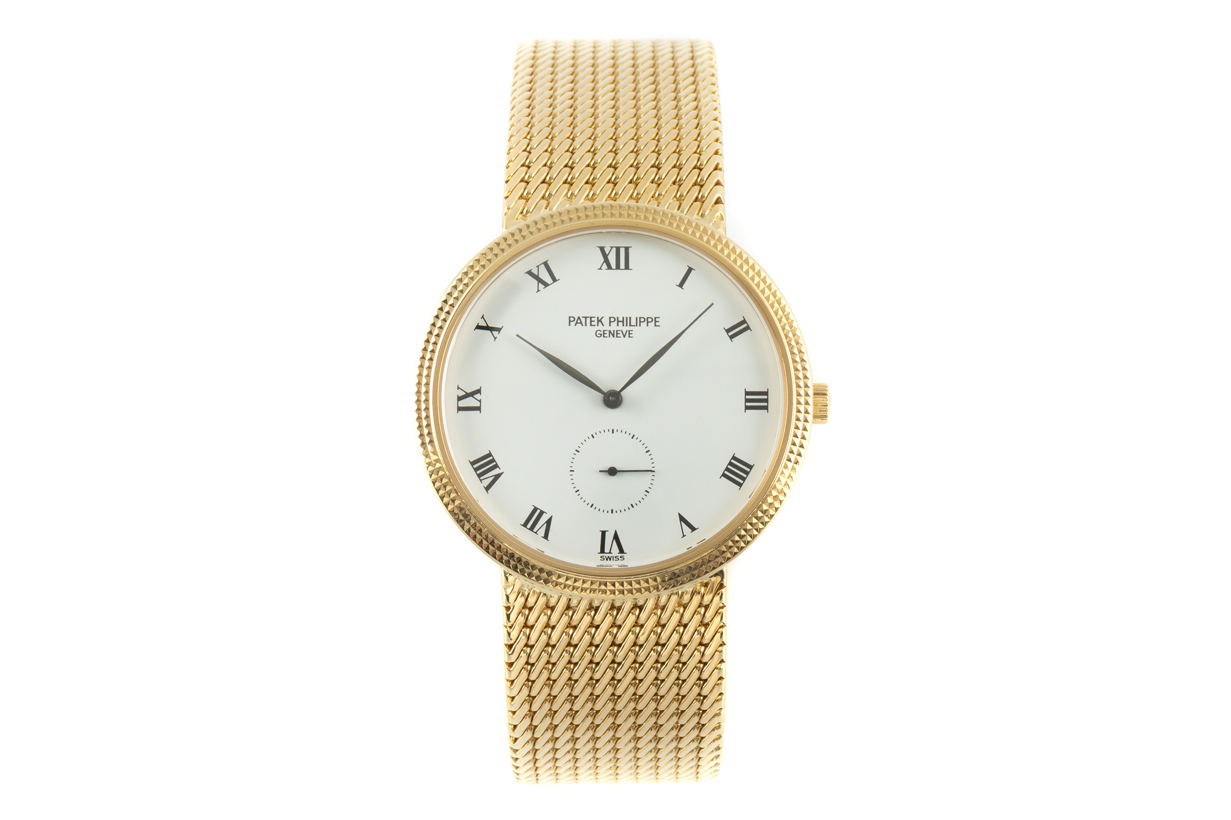 Patek Philippe Calatrava 18 ct gold manual winding Kal. 215 Ref. 3919/5