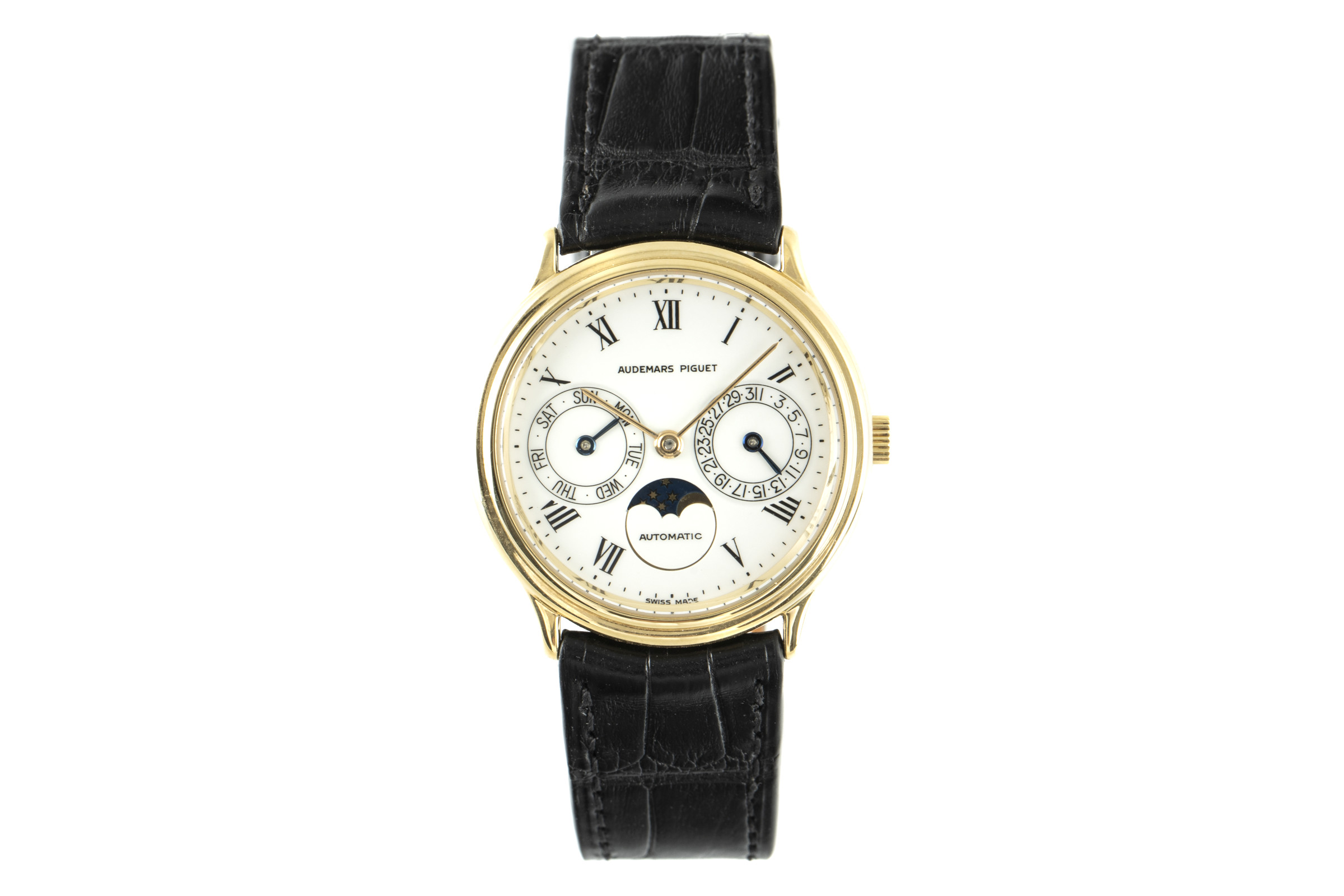Audemars Piguet Day-Date Moonphase 18 ct gold automatic Kal. 2124