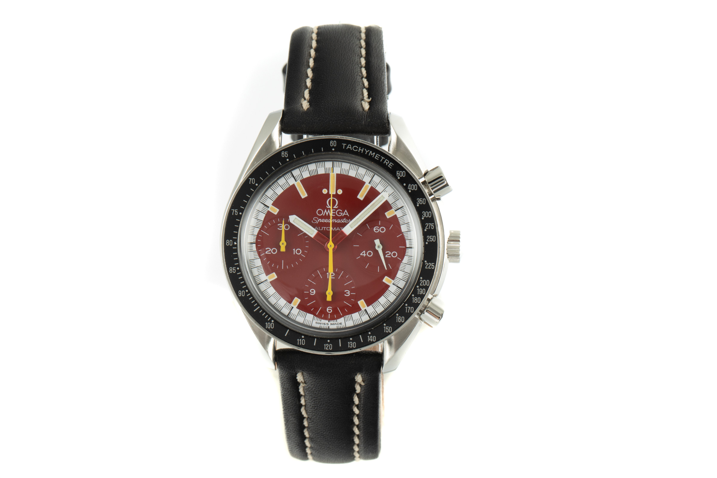 Omega Speedmaster chronograph steel automatic Kal. 1141 Ref. 175.0032.1, 175.0033.1, 3810.61