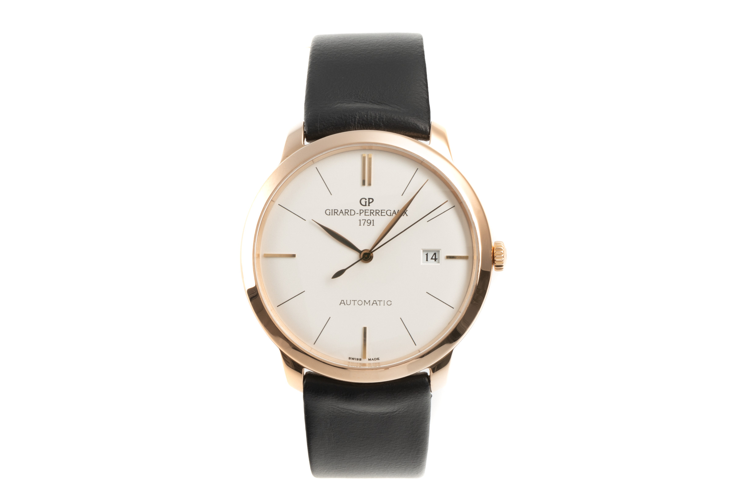 Girard Perregaux 1966 18 ct red gold automatic Kal. 3300 Ref. 49555-52-132-BB60