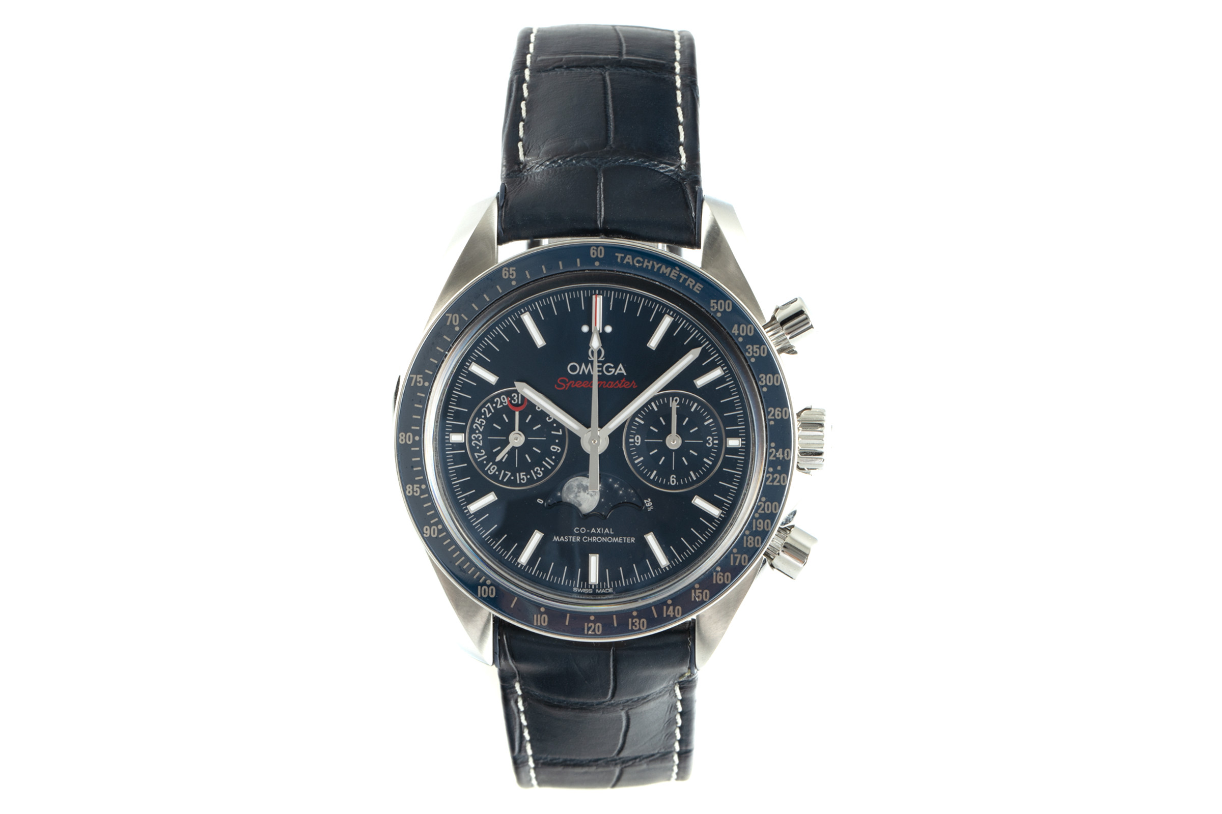 Omega Speedmaster Moonwatch chronograph steel automatic Kal. 9904 Ref. 304.33.44.52.03.001