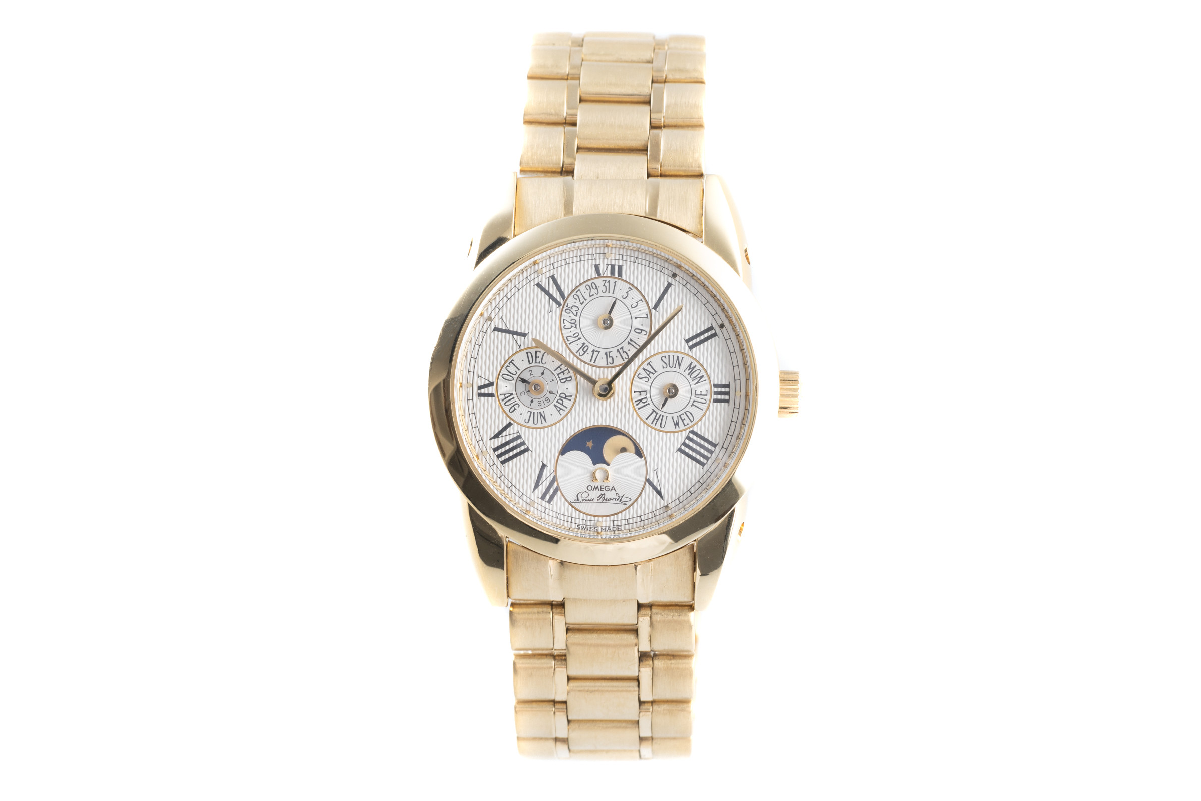 Omega Louis Brandt 18 ct gold automatic Kal. 1118 Ref. BA175.0300