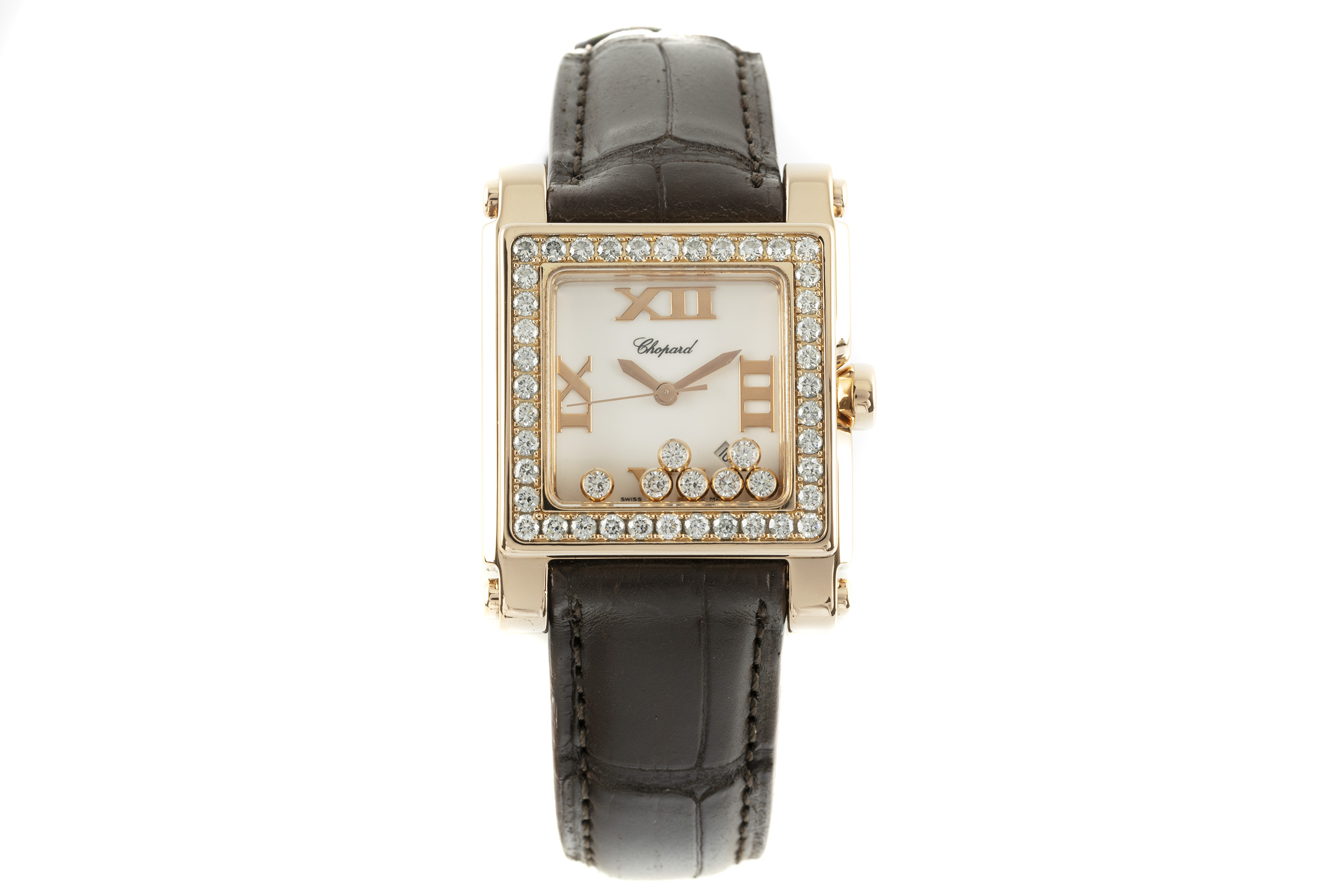 Chopard Happy Sport 18 ct red gold quartz Ref. 275321, 5321