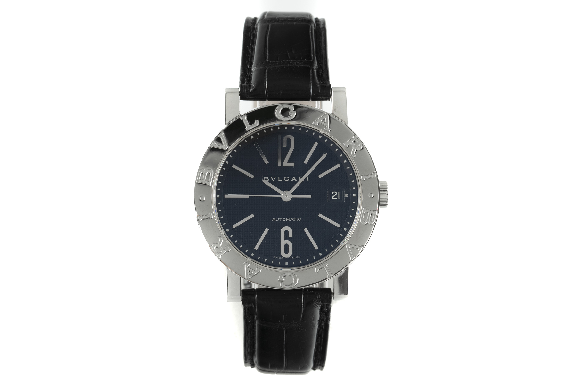 Bvlgari Bvlgari steel automatic Kal. 220 TEEL Ref. BB38SLAUTO