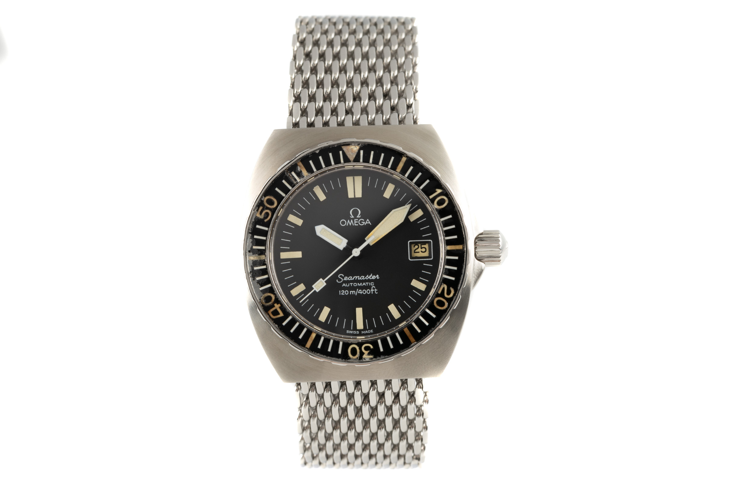Omega Seamaster steel automatic Kal. 1010 Ref. ST166.0250