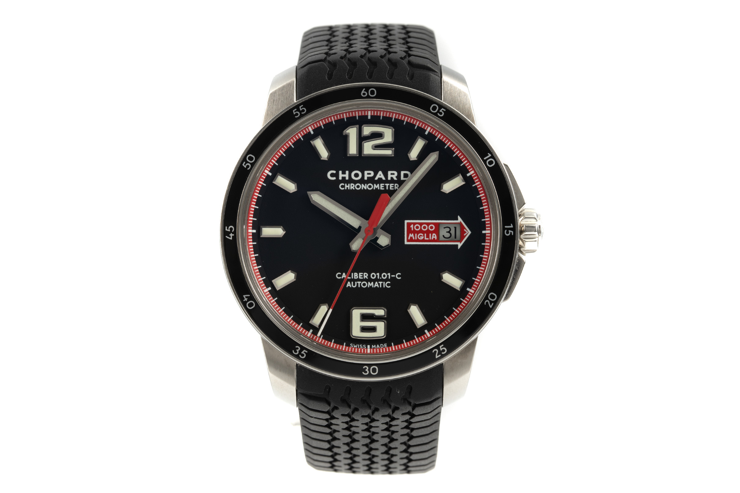 Chopard 1000 Miglia steel automatic Kal. 01.01.C Ref. 168565-3001
