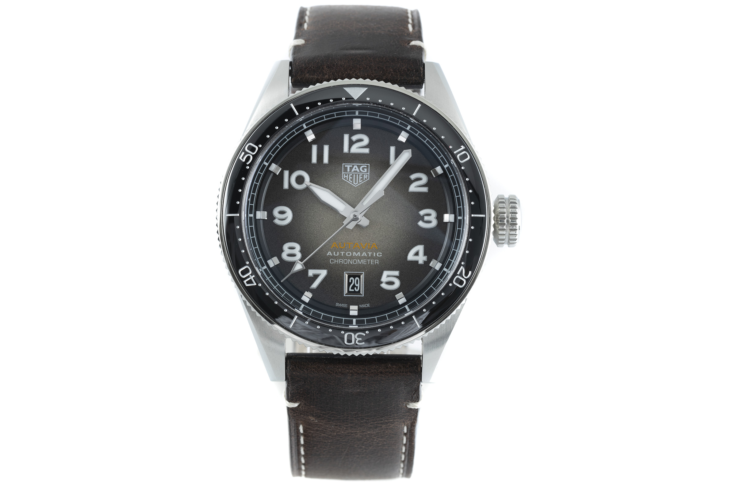 Tag Heuer Autavia steel automatic Kal. 5 Ref. WBE5114