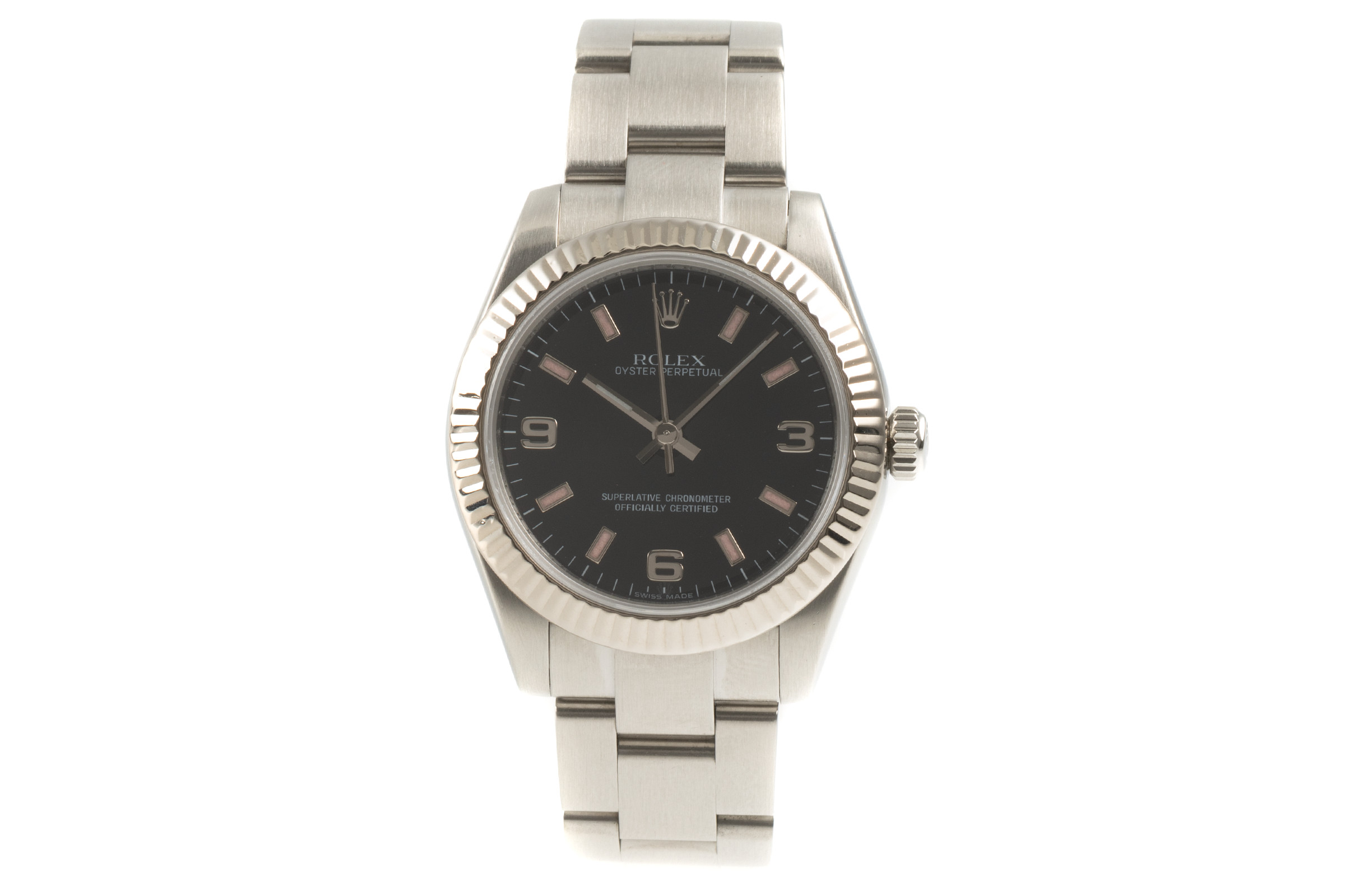Rolex Oyster Perpetual steel / white gold automatic Kal. 2231 Ref. 177234