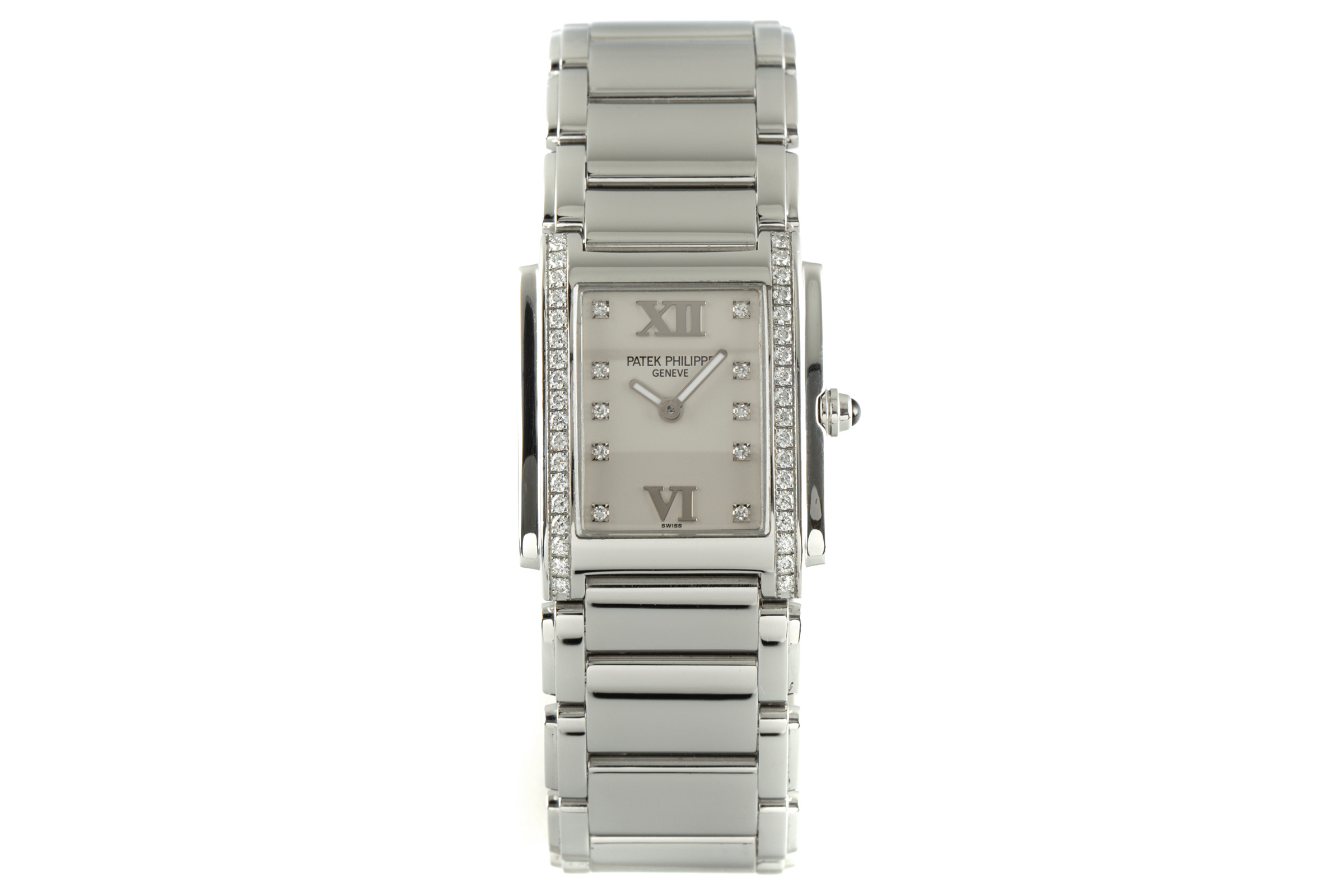 Patek Philippe Twenty 4  steel quartz Kal. E15 Ref. 4910/10