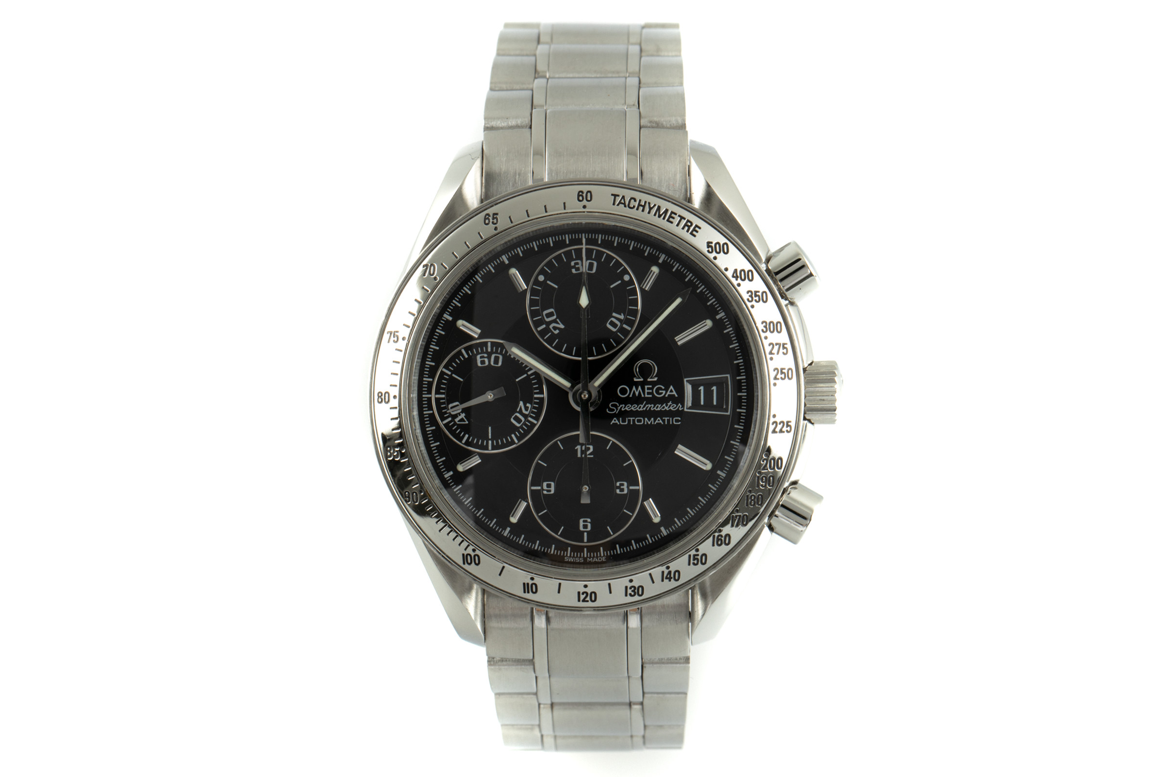 Omega Speedmaster Date chronograph steel automatic Kal. 1152 Ref. 3513.50.00, 175.0083