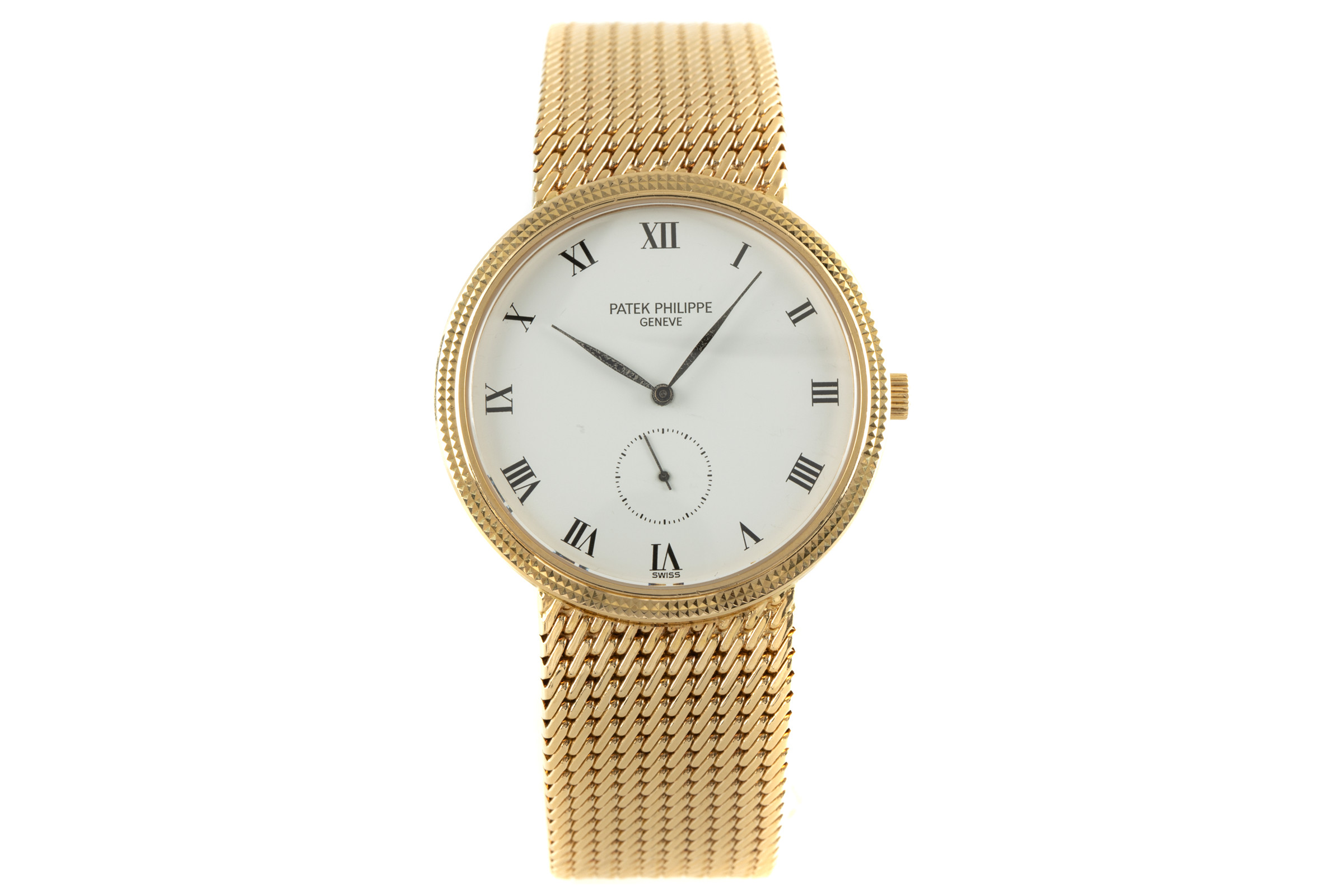 Patek Philippe Calatrava 18 ct gold manual winding Kal. 215 Ref. 3919/5