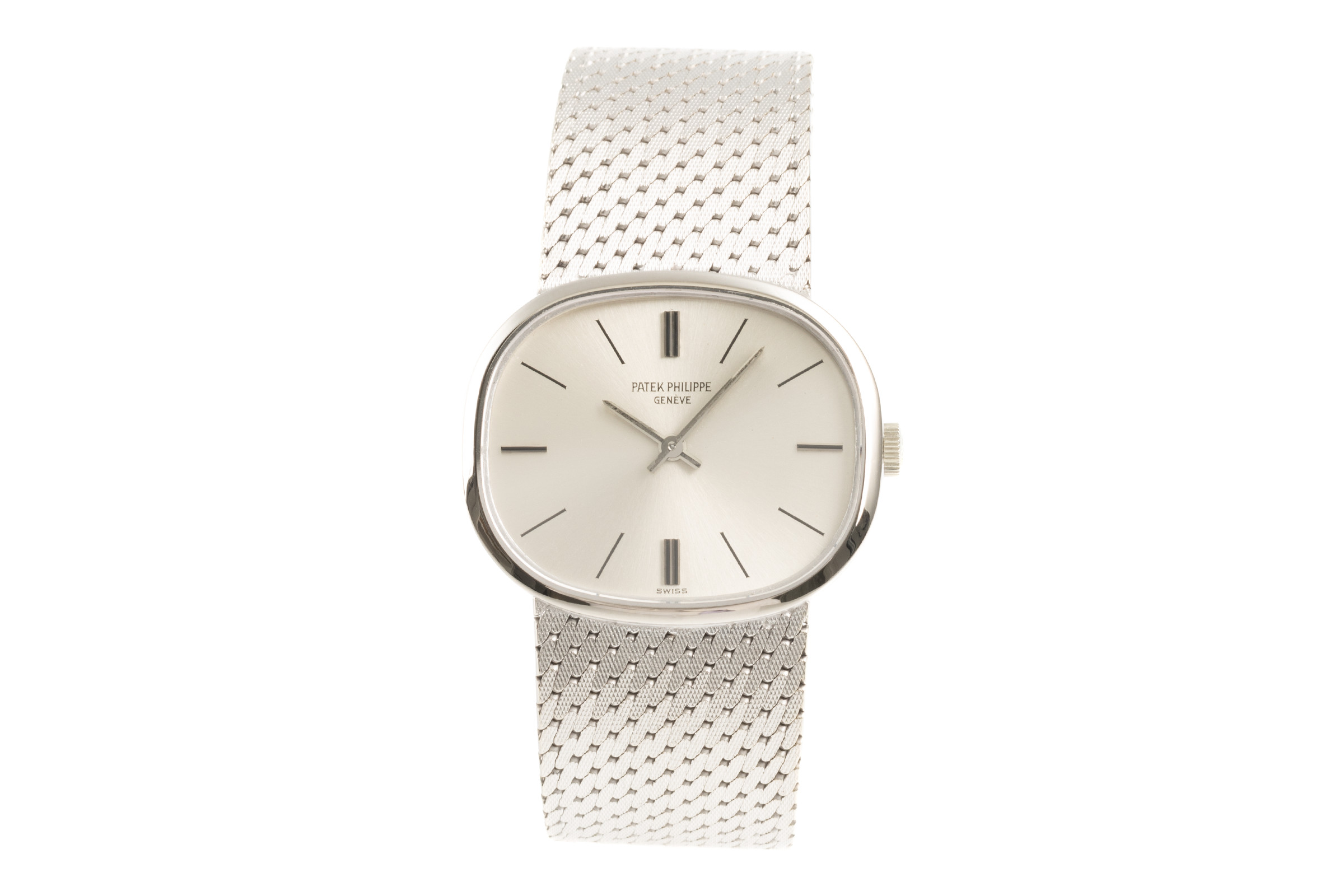 Patek Philippe Ellipse 18 ct white gold manual winding Kal. 23-300PM Ref. 3545/1