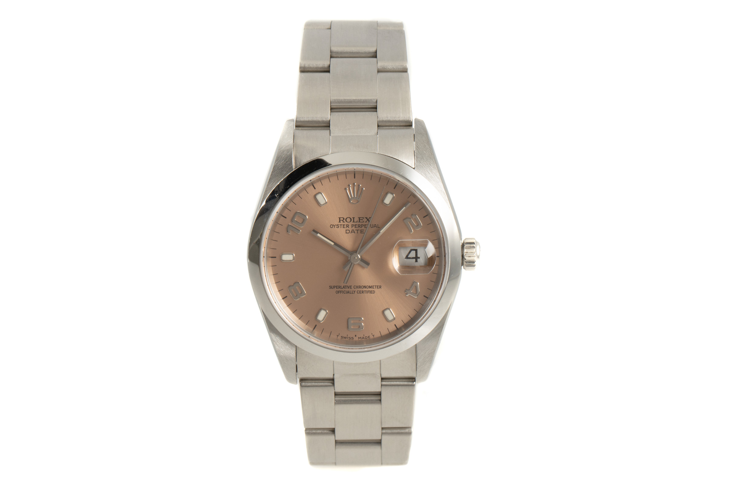 Rolex Date steel automatic Kal. 3135 Ref. 15200