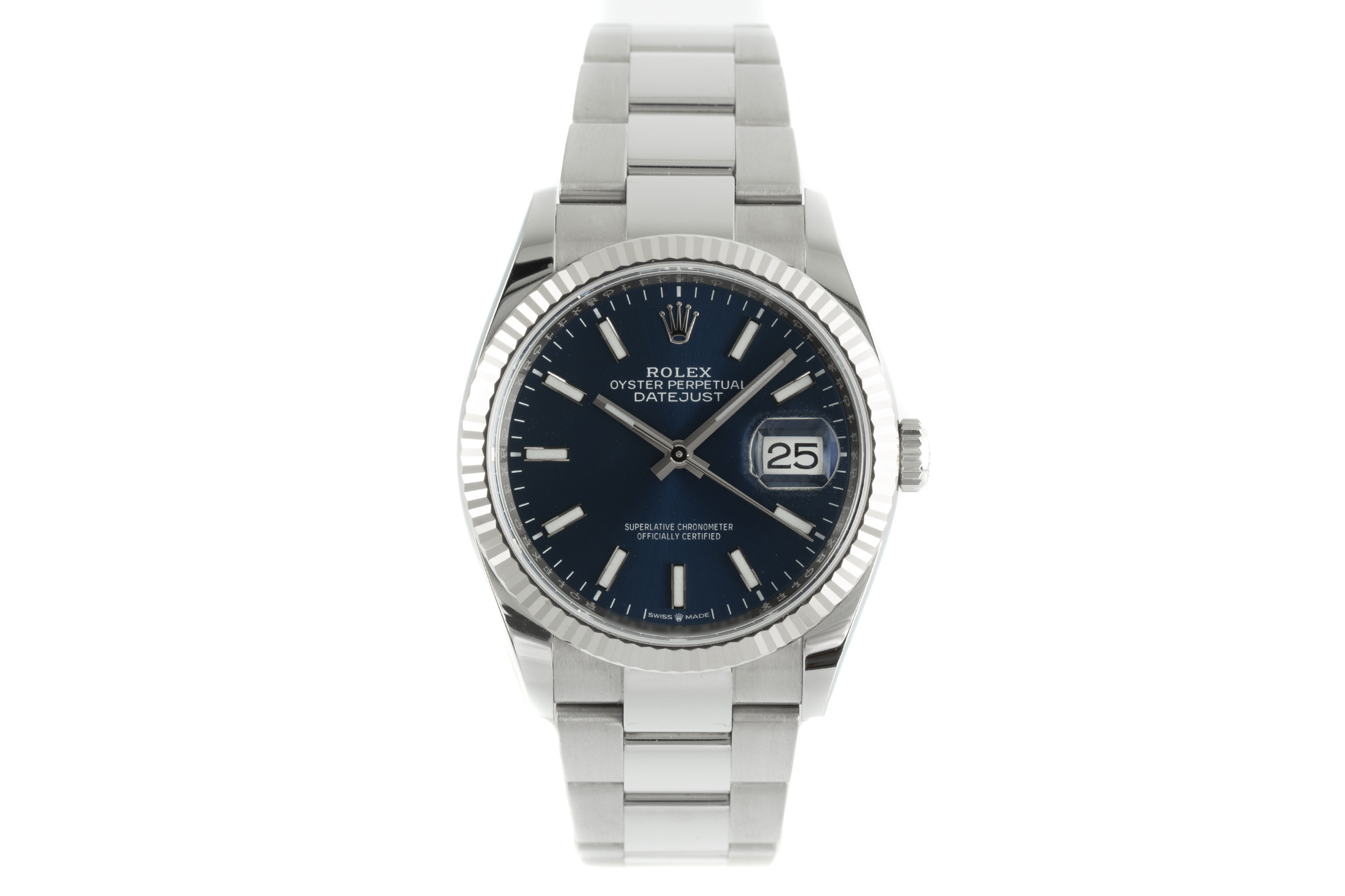 Rolex Datejust steel / white gold automatic Ref. 126234