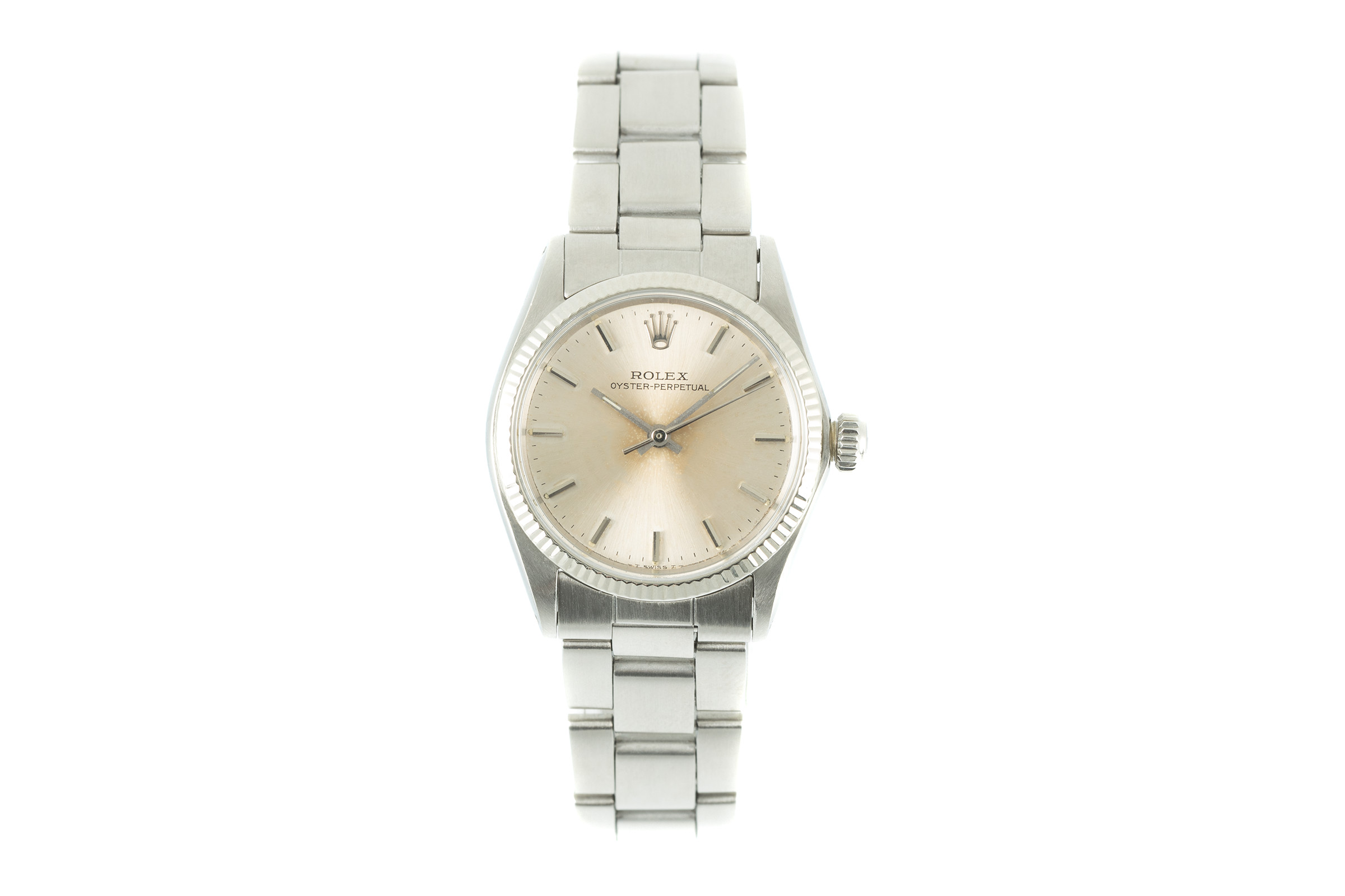 Rolex Oyster Perpetual steel / white gold automatic Kal. 1161 Ref. 6551