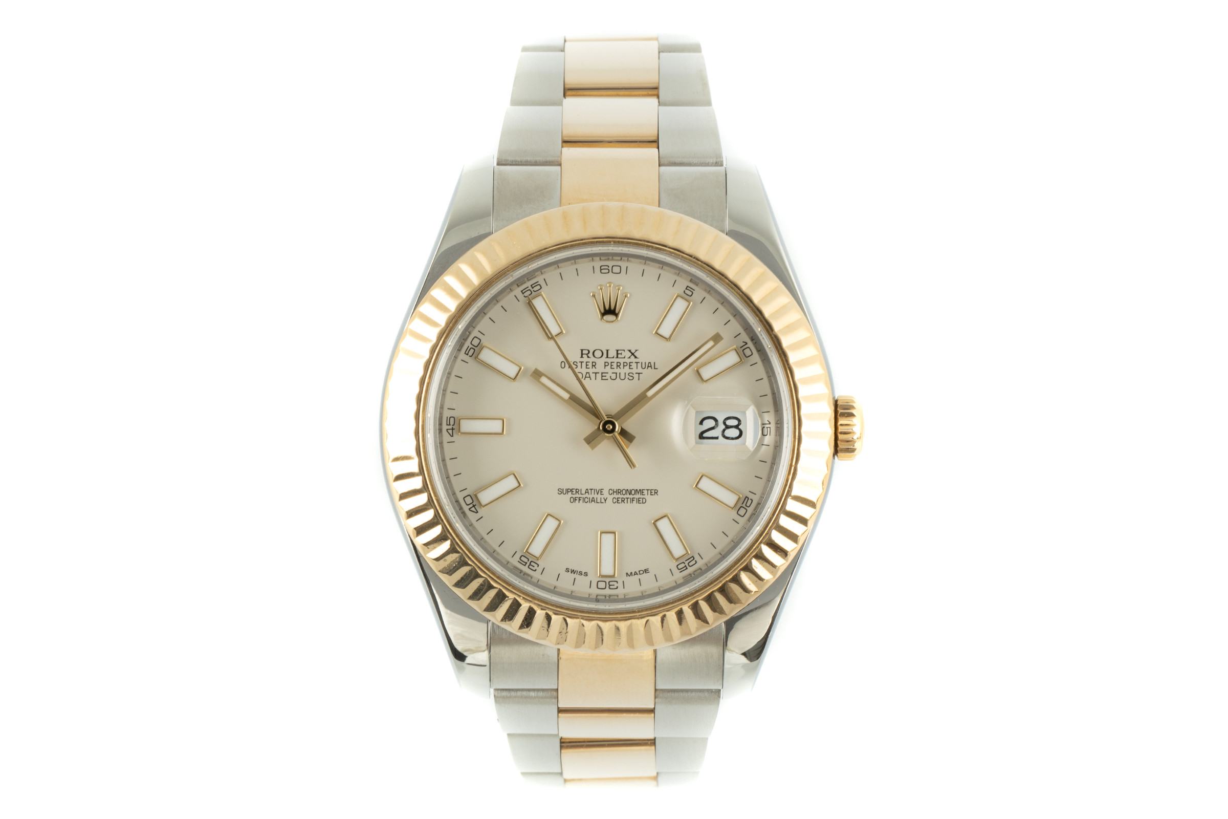 Rolex Datejust steel / gold automatic Kal. 3136 Ref. 116333