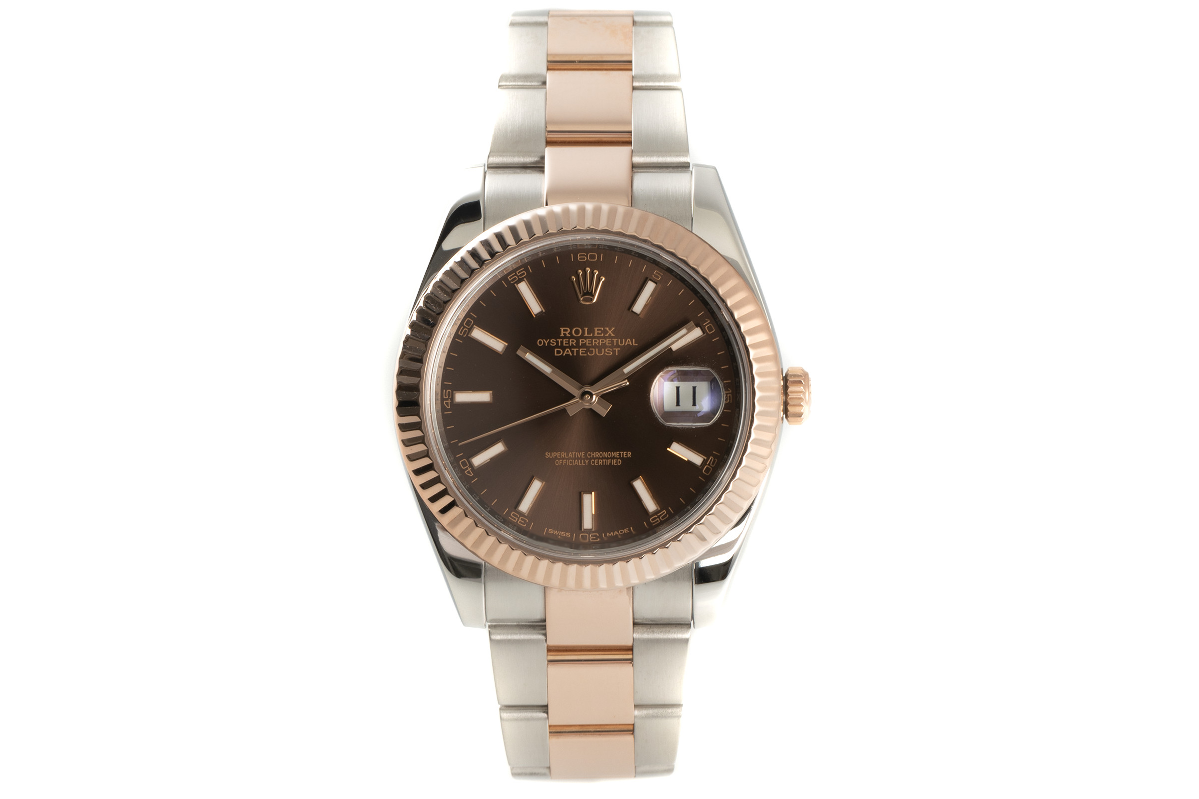 Rolex Datejust steel / gold automatic Kal. 3235 Ref. 126331