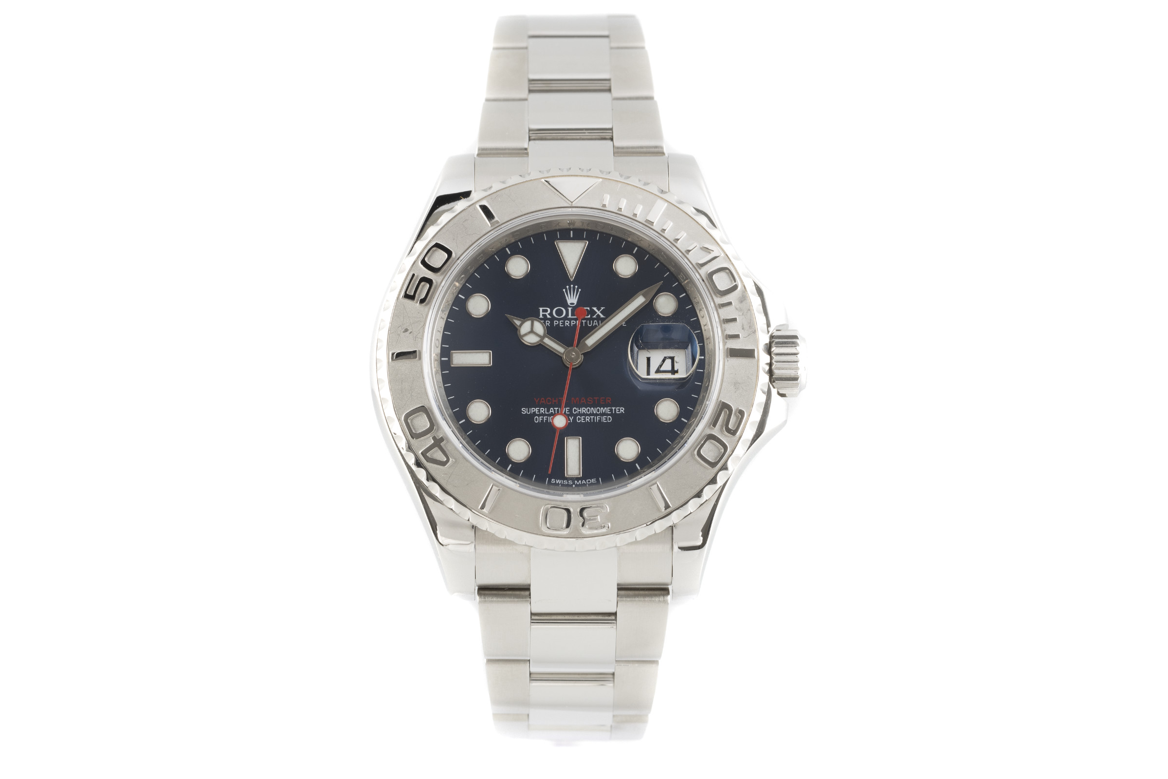 Rolex Yacht-Master steel / platinium automatic Kal. 3135 Ref. 116622
