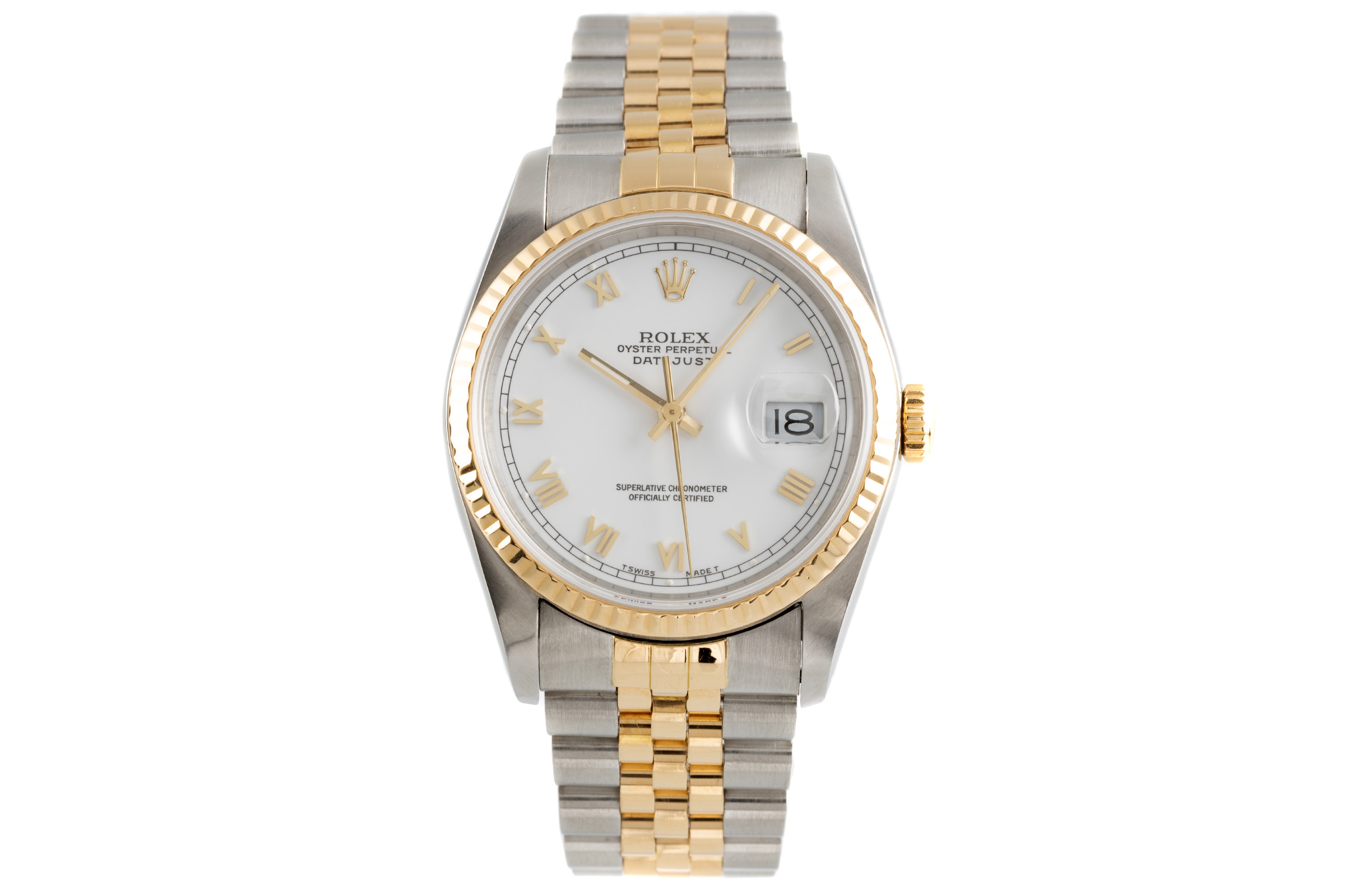 Rolex Datejust steel / gold automatic Kal. 3135 Ref. 16233