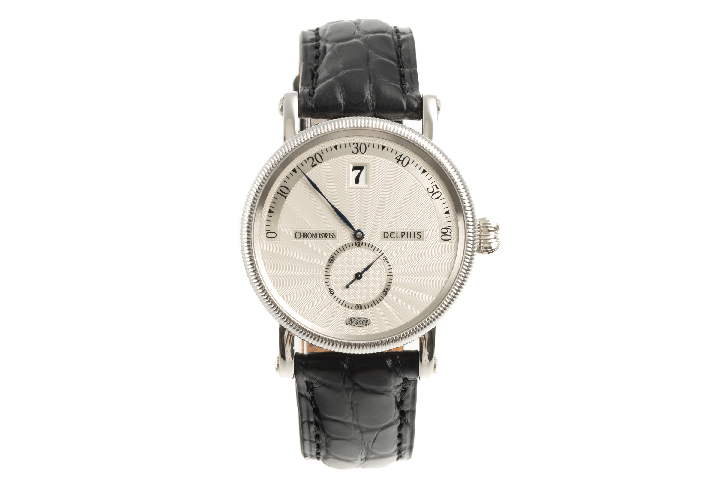 Chronoswiss Delphis steel automatic Kal. C124 Ref. CH1423