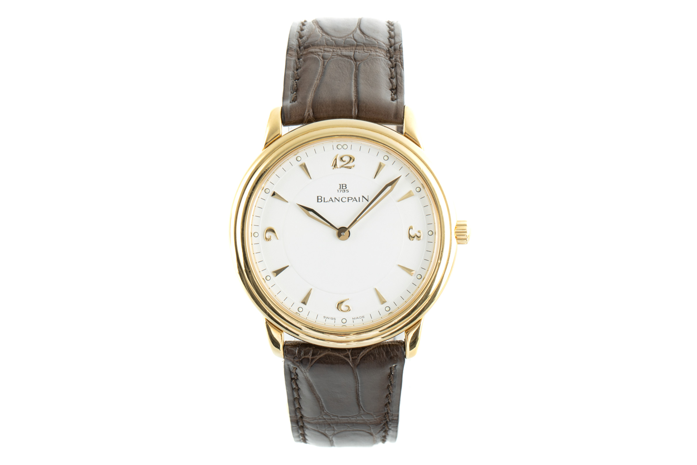 Blancpain Villeret 18 ct gold manual winding Kal. Cal.21