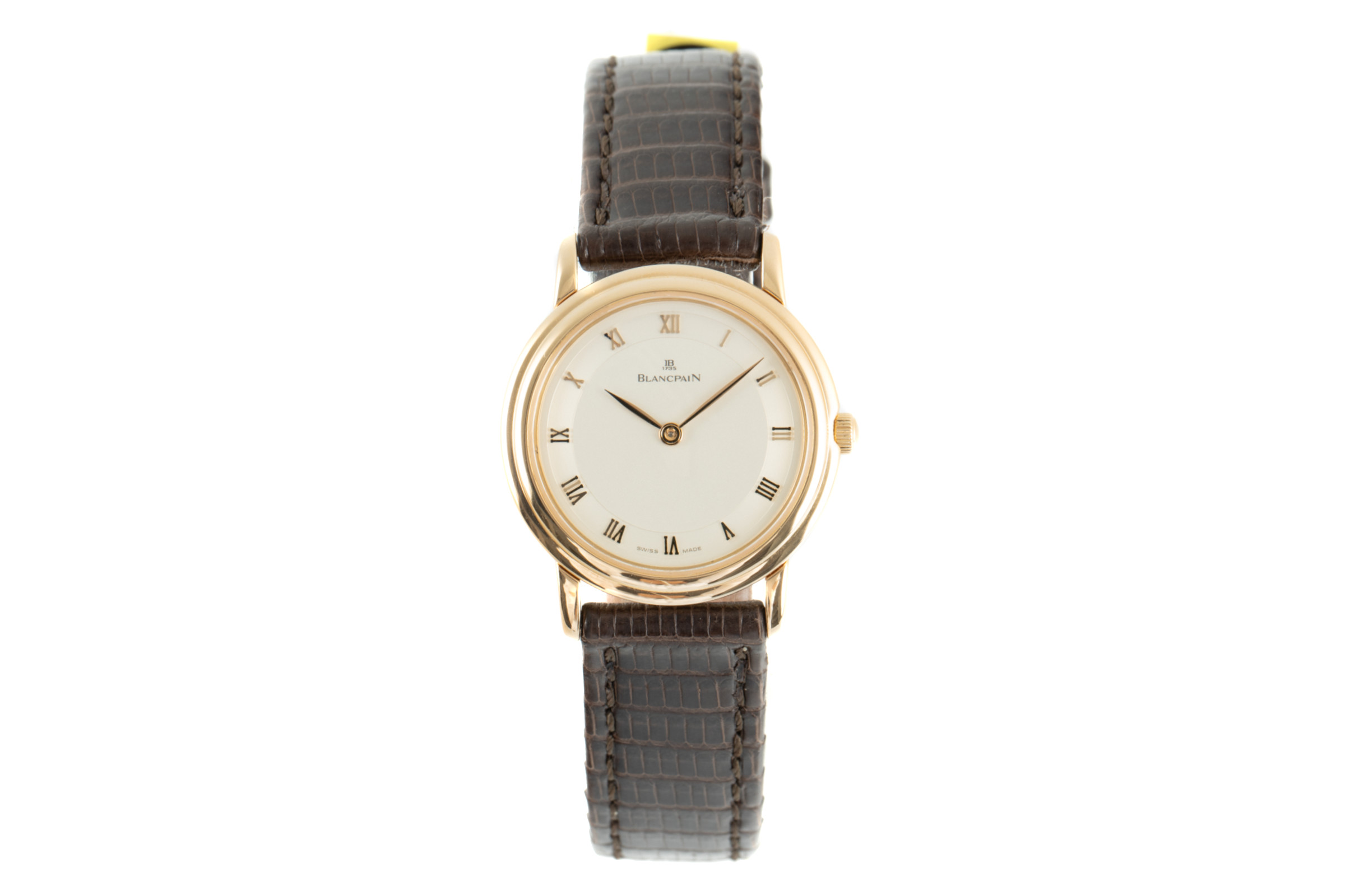 Blancpain Villeret 18 ct gold manual winding Kal. 21