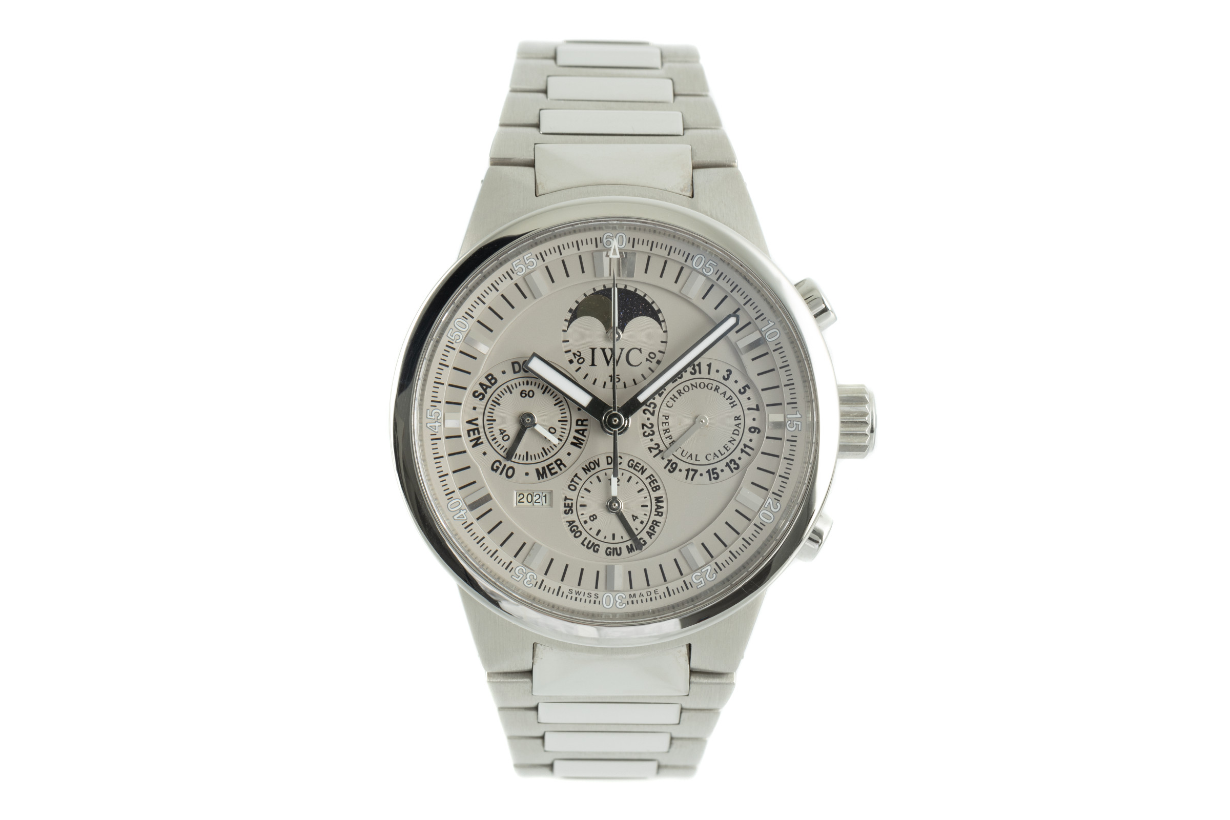 IWC GST chronograph steel automatic Kal. C.79261 Ref. IW3756