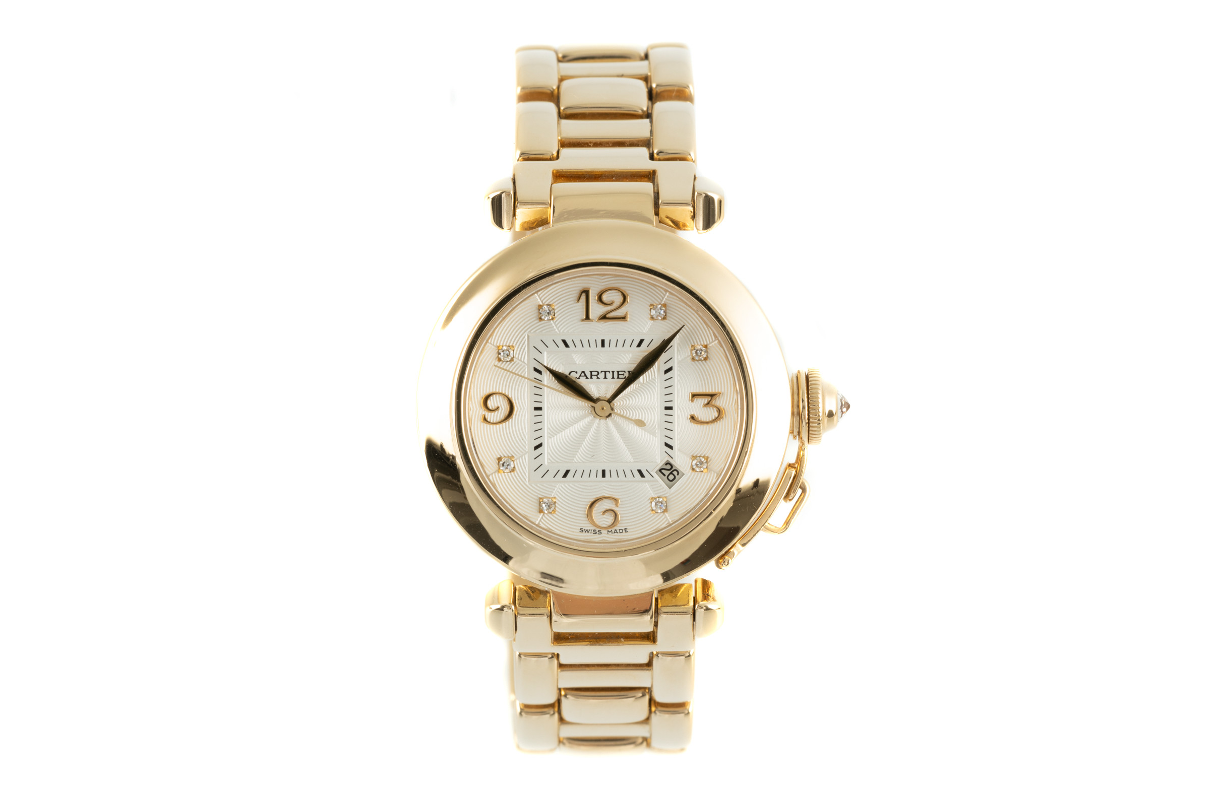 Cartier Pasha 18 ct gold automatic Kal. 500MC Ref. WJ1110H9, 2519