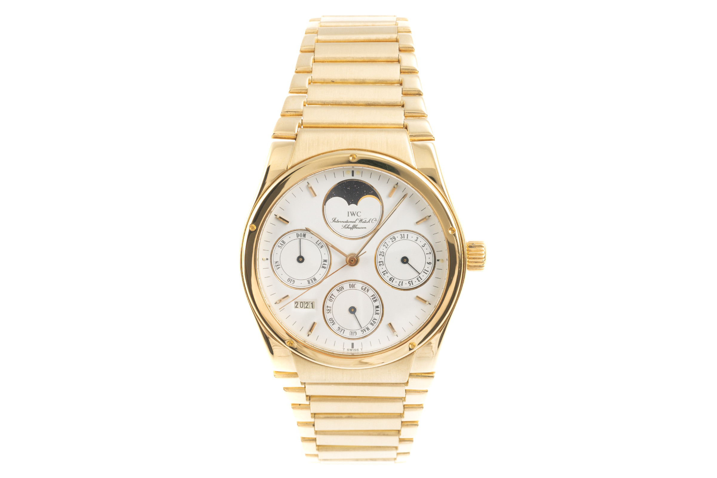 IWC Ingenieur 18 ct gold automatic Kal. C.3757 Ref. 9240