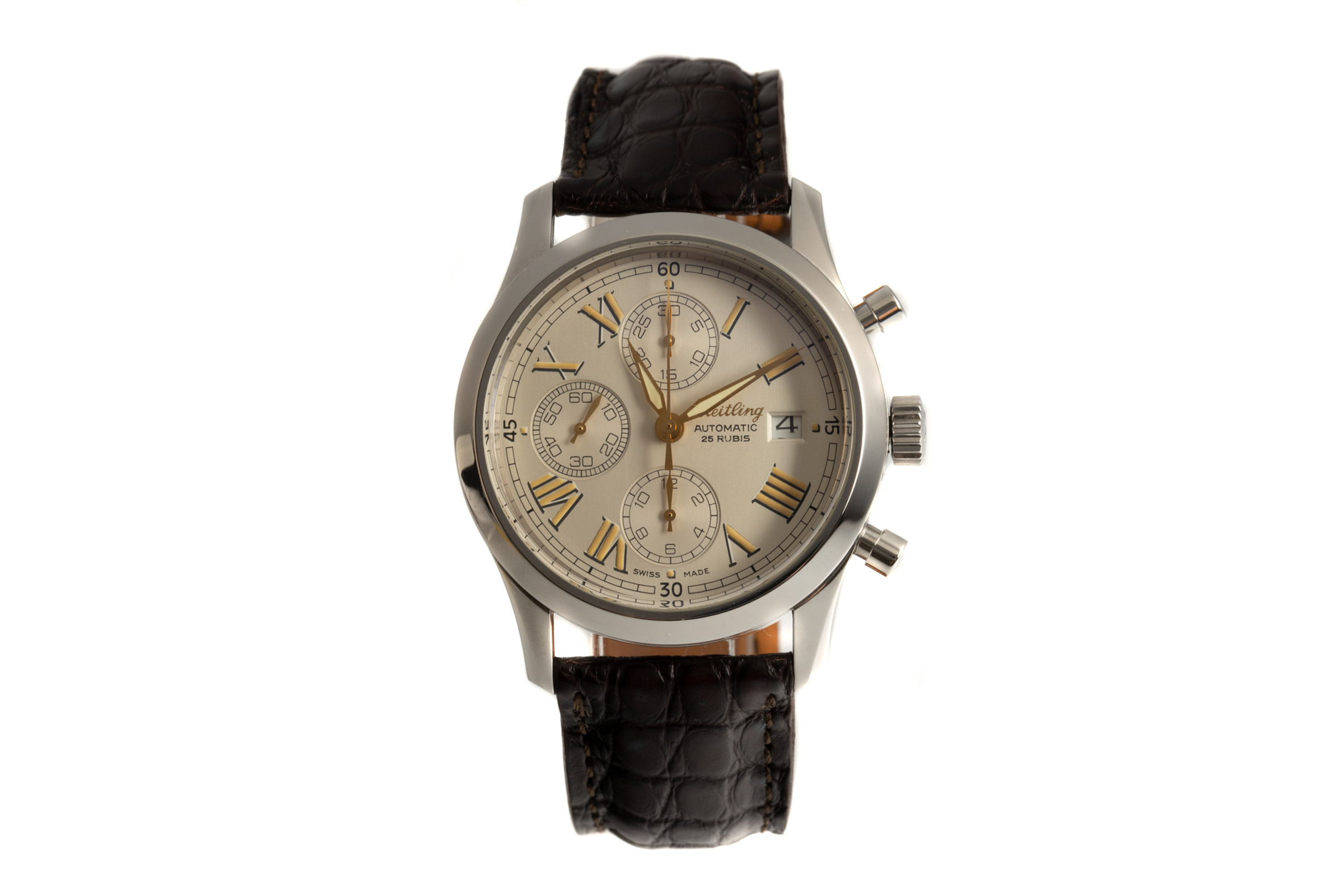 Breitling Grand Premier chronograph steel automatic Ref. A13024.1