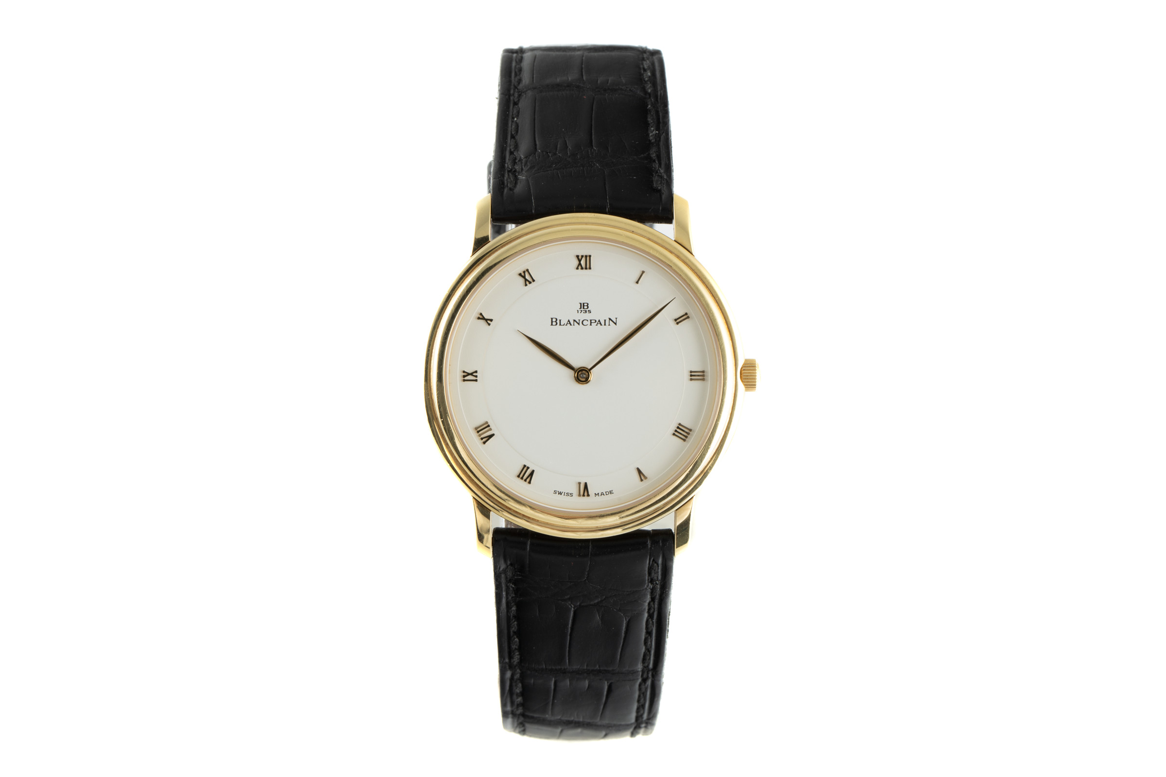 Blancpain Villeret 18 ct gold manual winding Kal. 21 Ref. 0021-1418