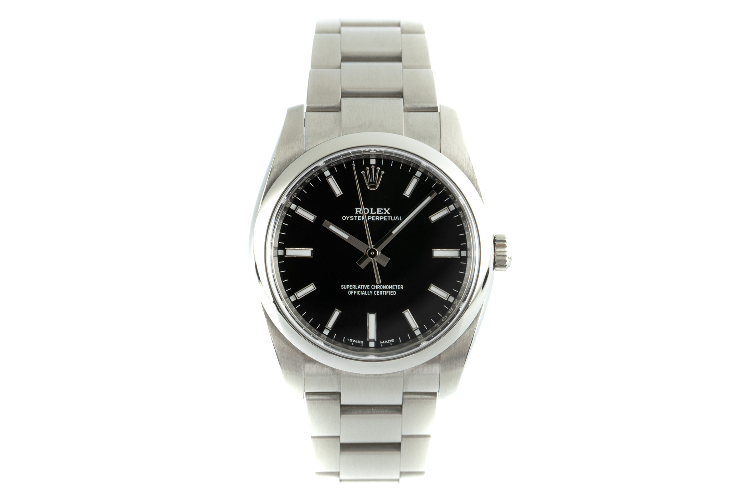 Rolex Oyster Perpetual steel automatic Kal. 3130 Ref. 114200