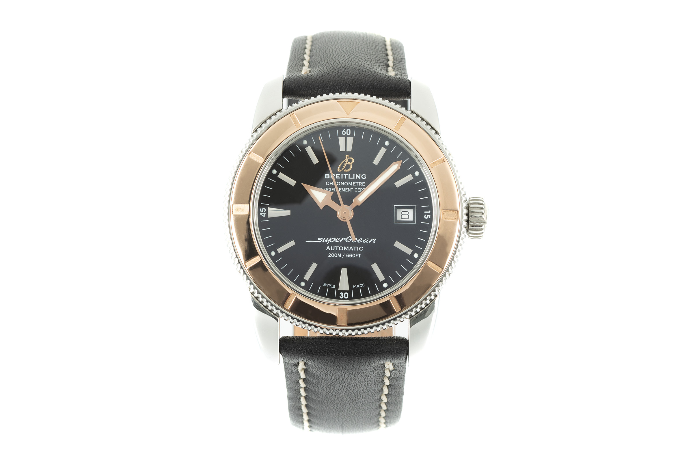 Breitling Superocean steel / gold automatic Kal. B17 Ref. U17321