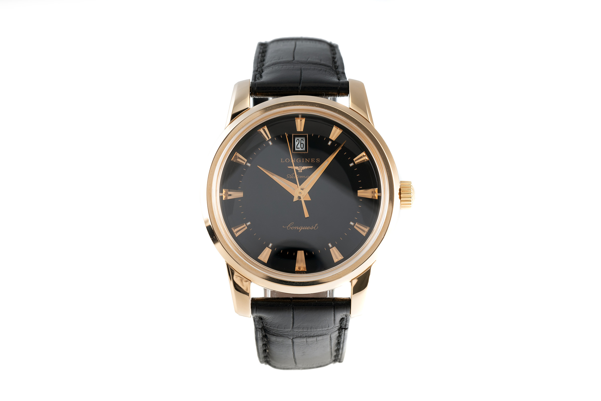 Longines Conquest 18 ct gold automatic Kal. L633.5 Ref. L1.645.8