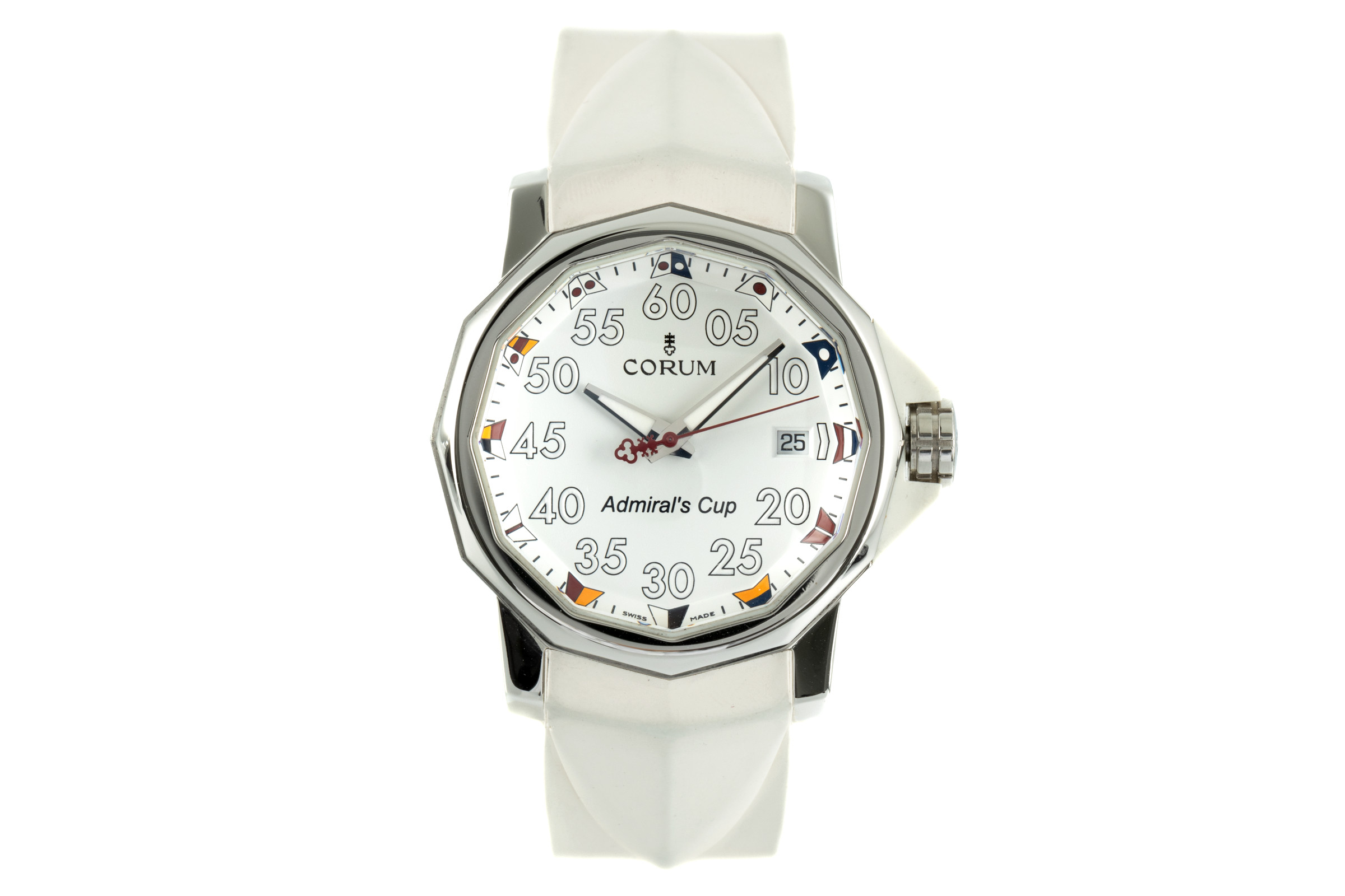 Corum Admirals Cup steel automatic Ref. 01.0010