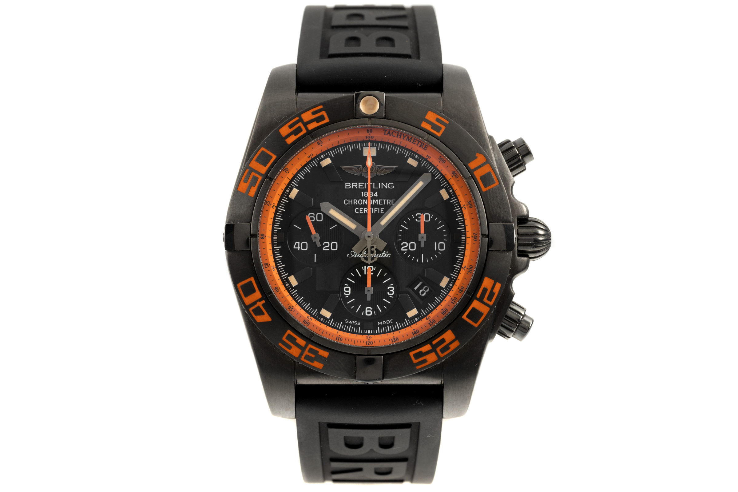 Breitling Chronomat 44 chronograph steel automatic Kal. B01 Ref. MB0111