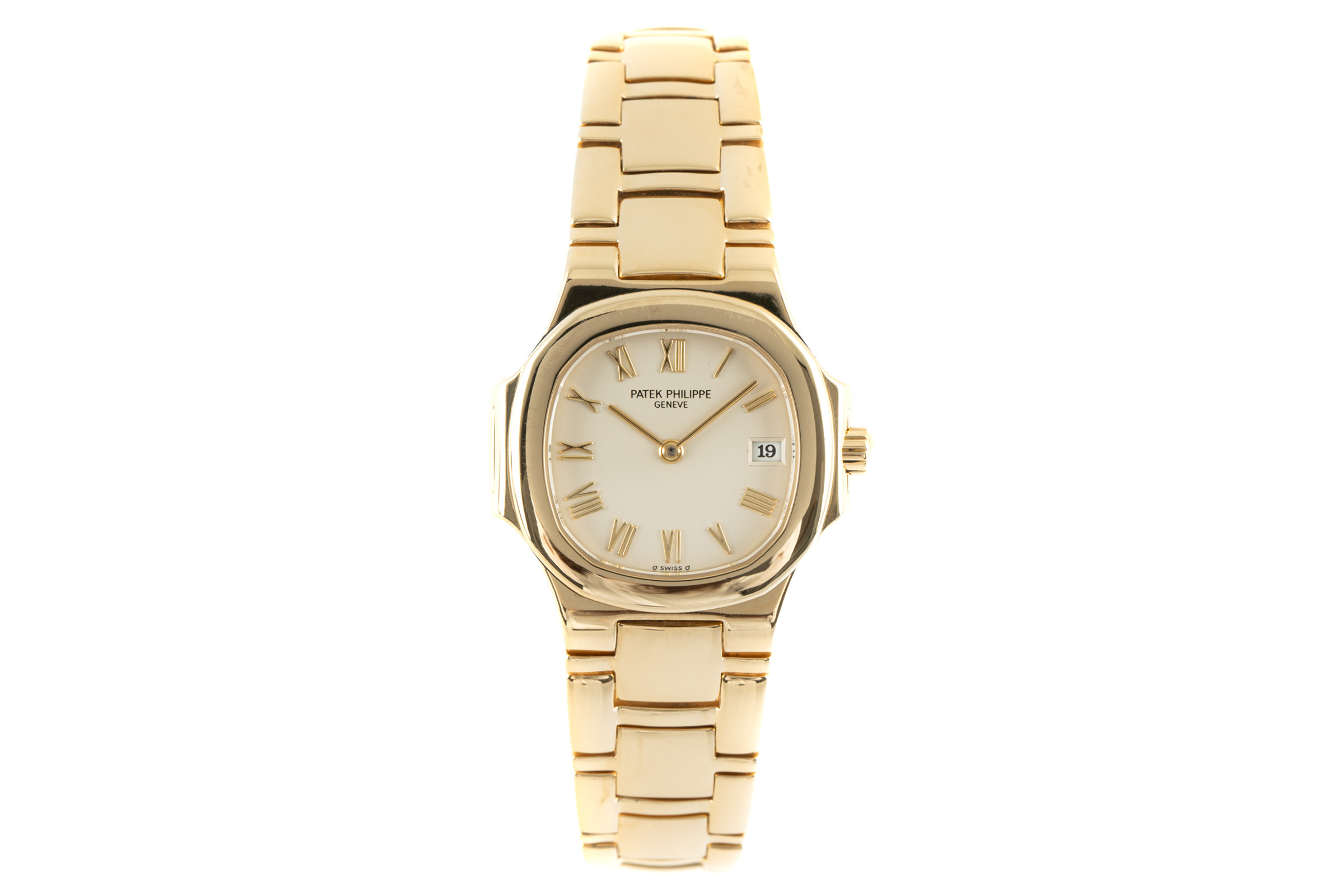 Patek Philippe Nautilus 18 ct gold quartz Kal. E19C Ref. 4700/51