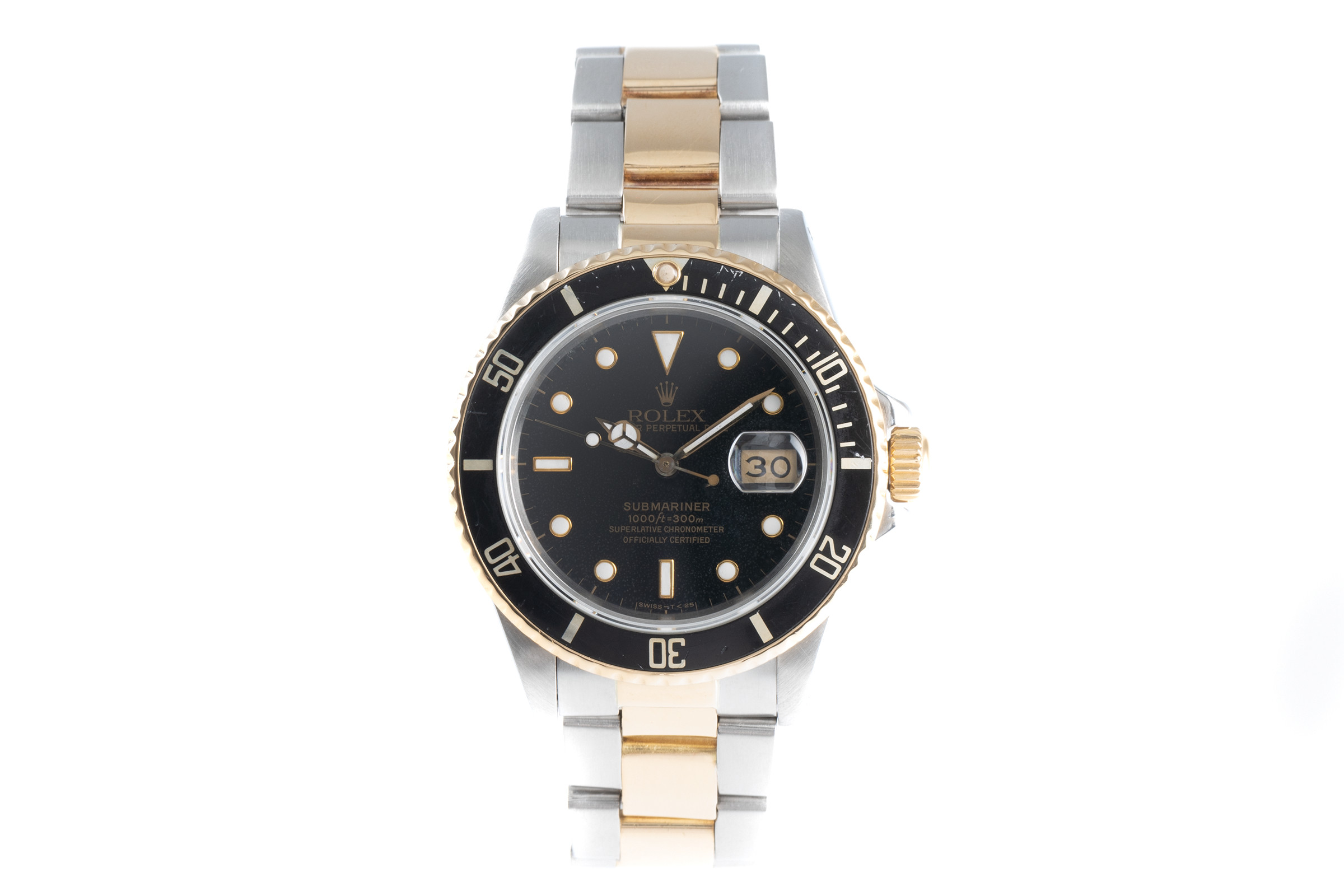Rolex Submariner steel / gold automatic Kal. 3035 Ref. 16803