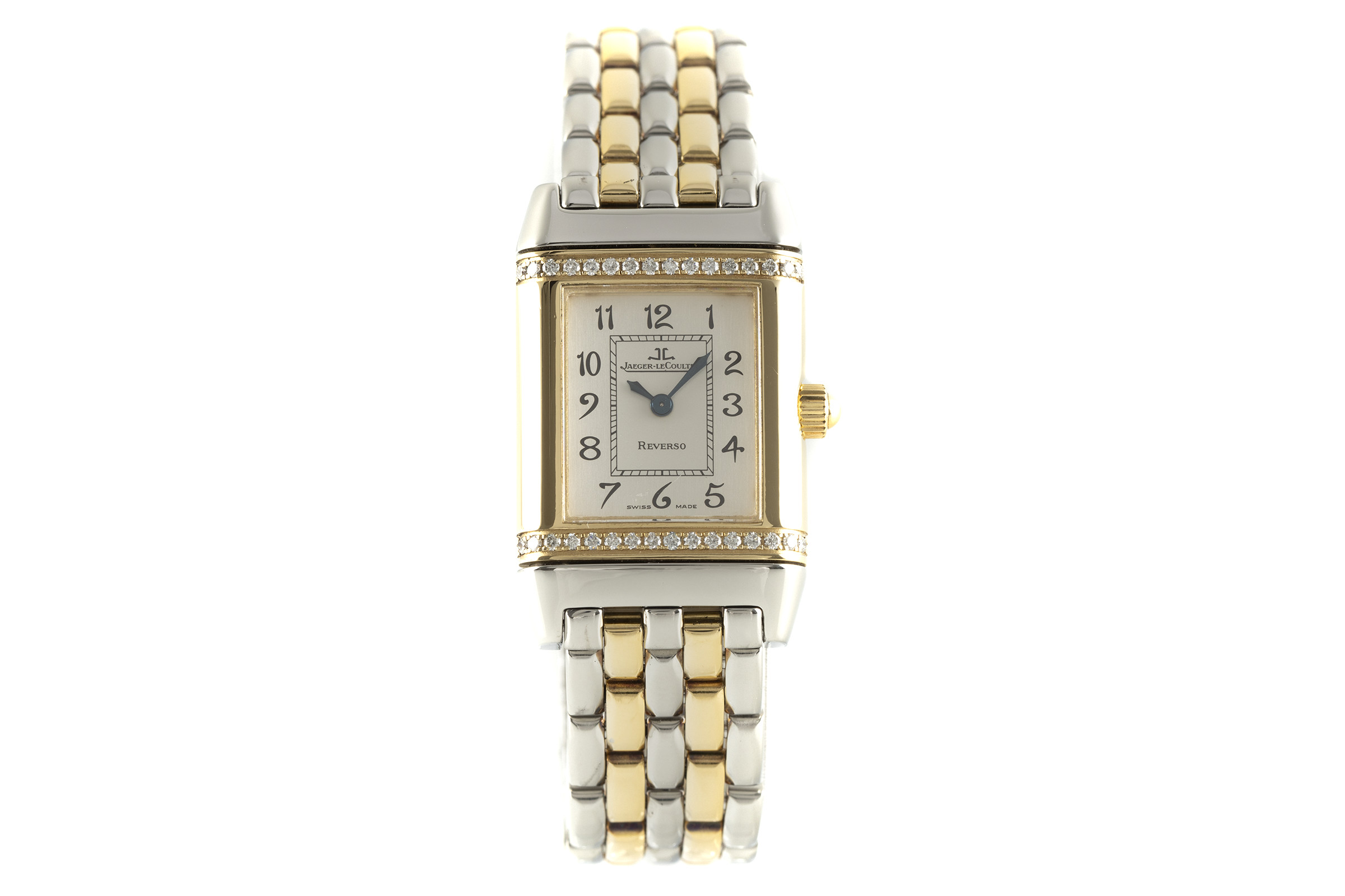 Jaeger-LeCoultre Reverso steel / gold quartz Kal. 608 Ref. 265.5.08