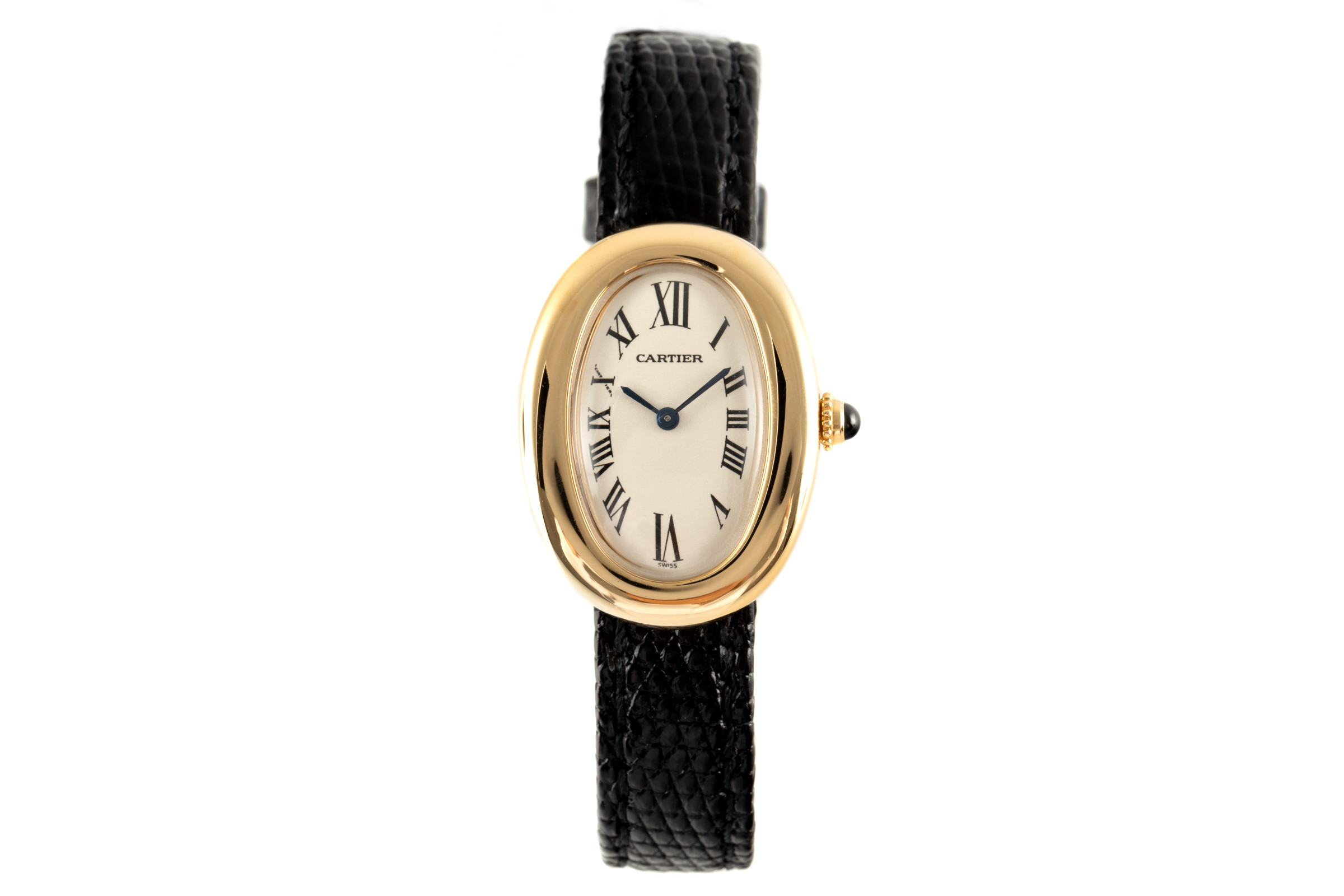 Cartier Baignoire 18 ct gold quartz Ref. 19521